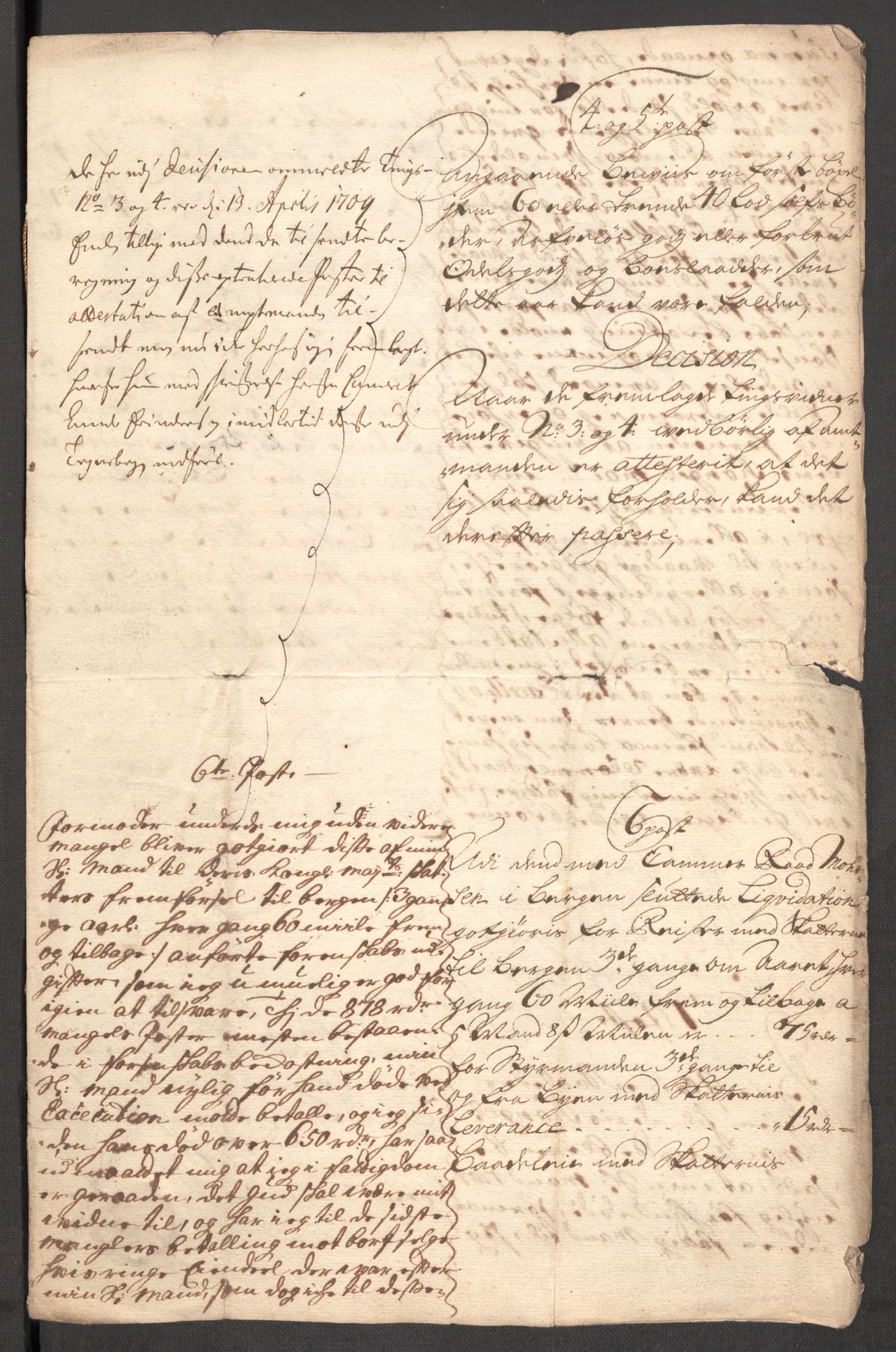 Rentekammeret inntil 1814, Reviderte regnskaper, Fogderegnskap, RA/EA-4092/R54/L3560: Fogderegnskap Sunnmøre, 1704-1705, p. 481