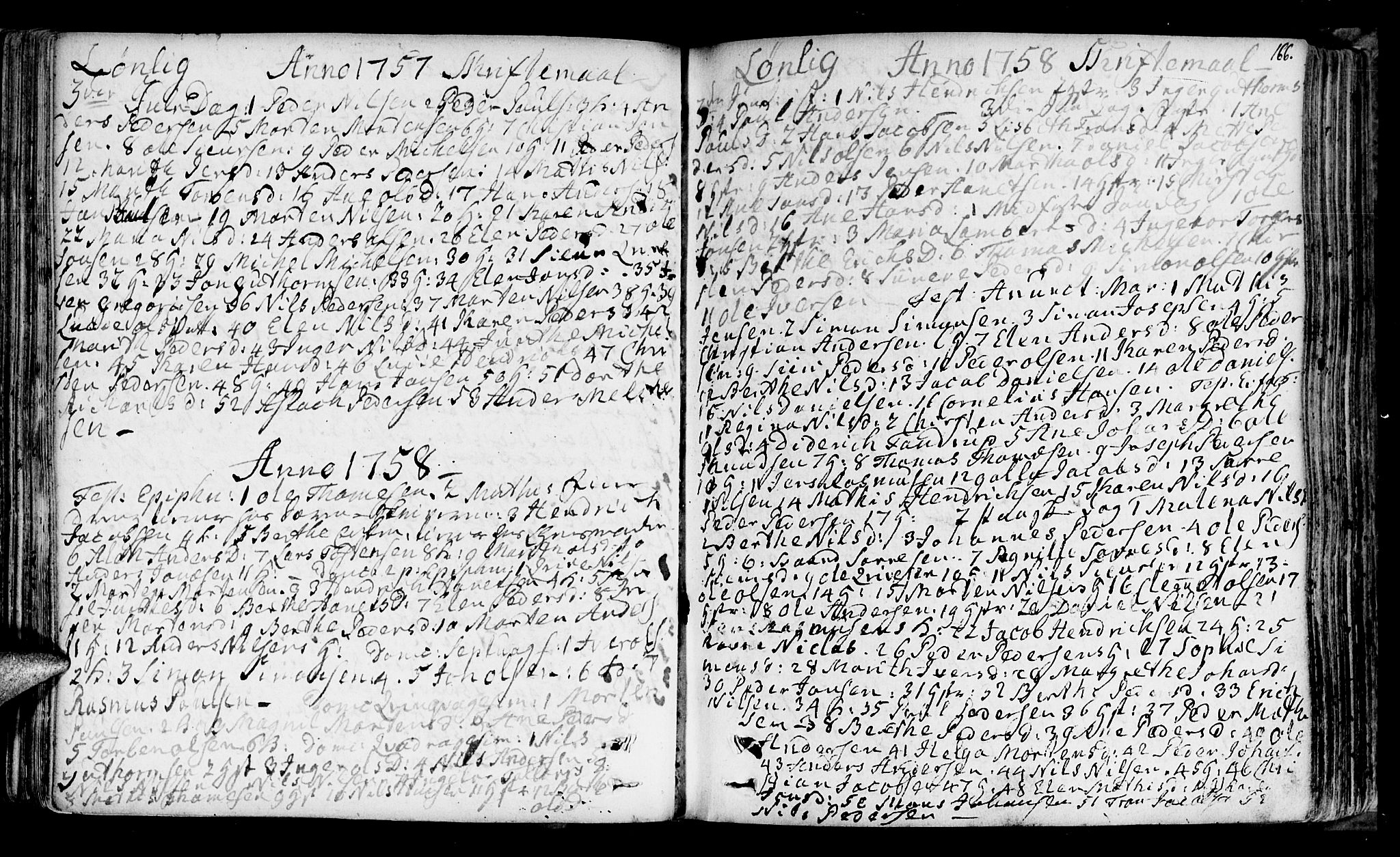 Talvik sokneprestkontor, SATØ/S-1337/H/Ha/L0004kirke: Parish register (official) no. 4, 1752-1772, p. 166