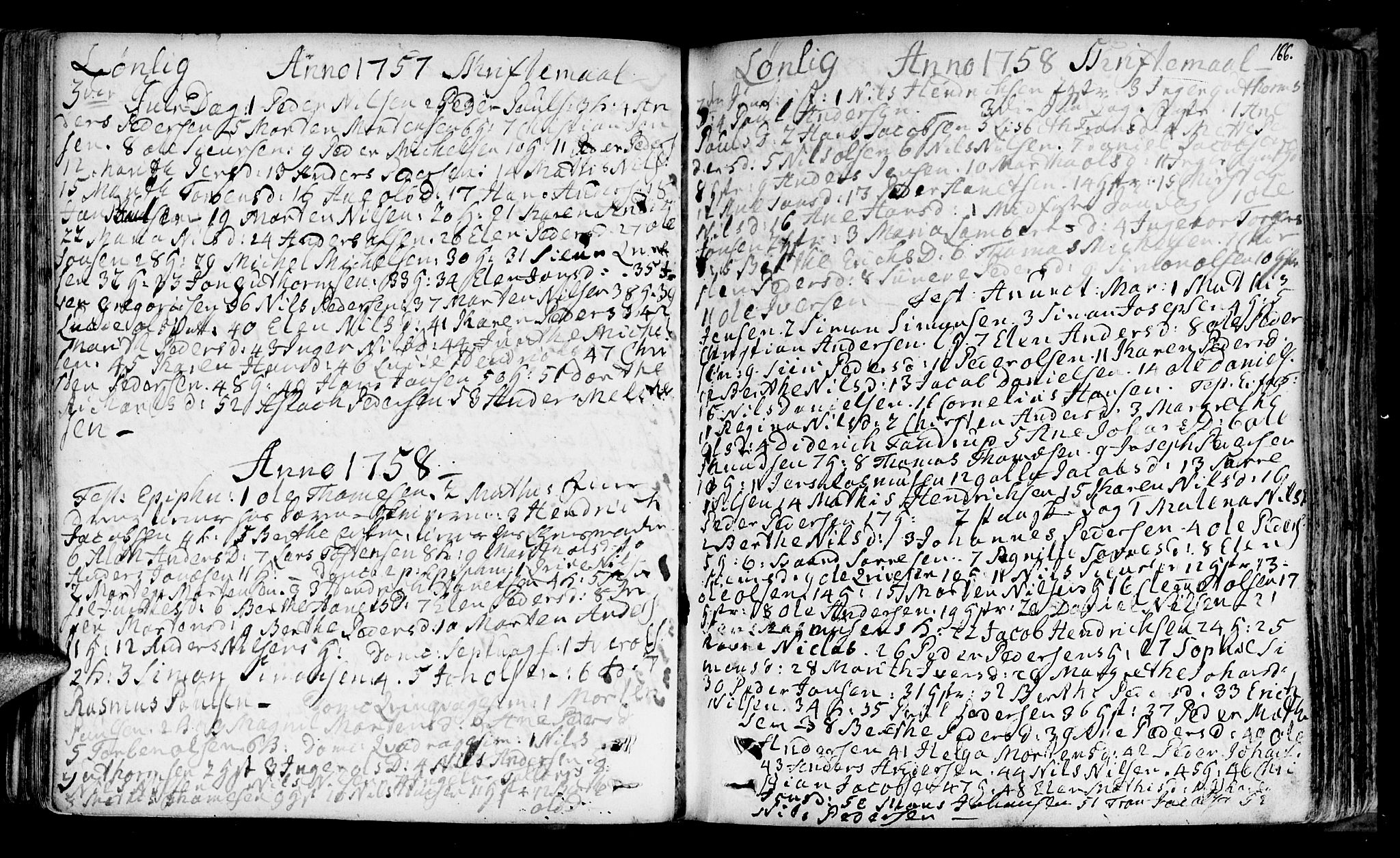 Talvik sokneprestkontor, AV/SATØ-S-1337/H/Ha/L0004kirke: Parish register (official) no. 4, 1752-1772, p. 166