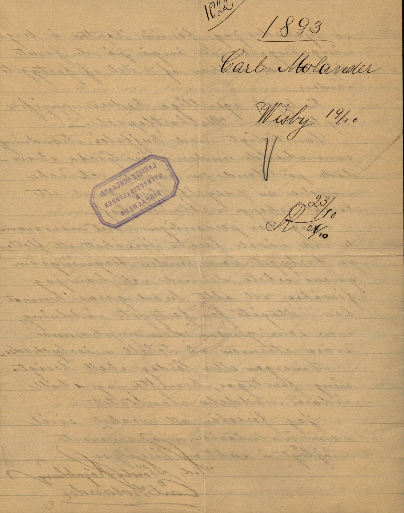 Pa 63 - Østlandske skibsassuranceforening, VEMU/A-1079/G/Ga/L0029/0009: Havaridokumenter / Anette, Agathe, Agra, Buffalo, 1893, p. 31