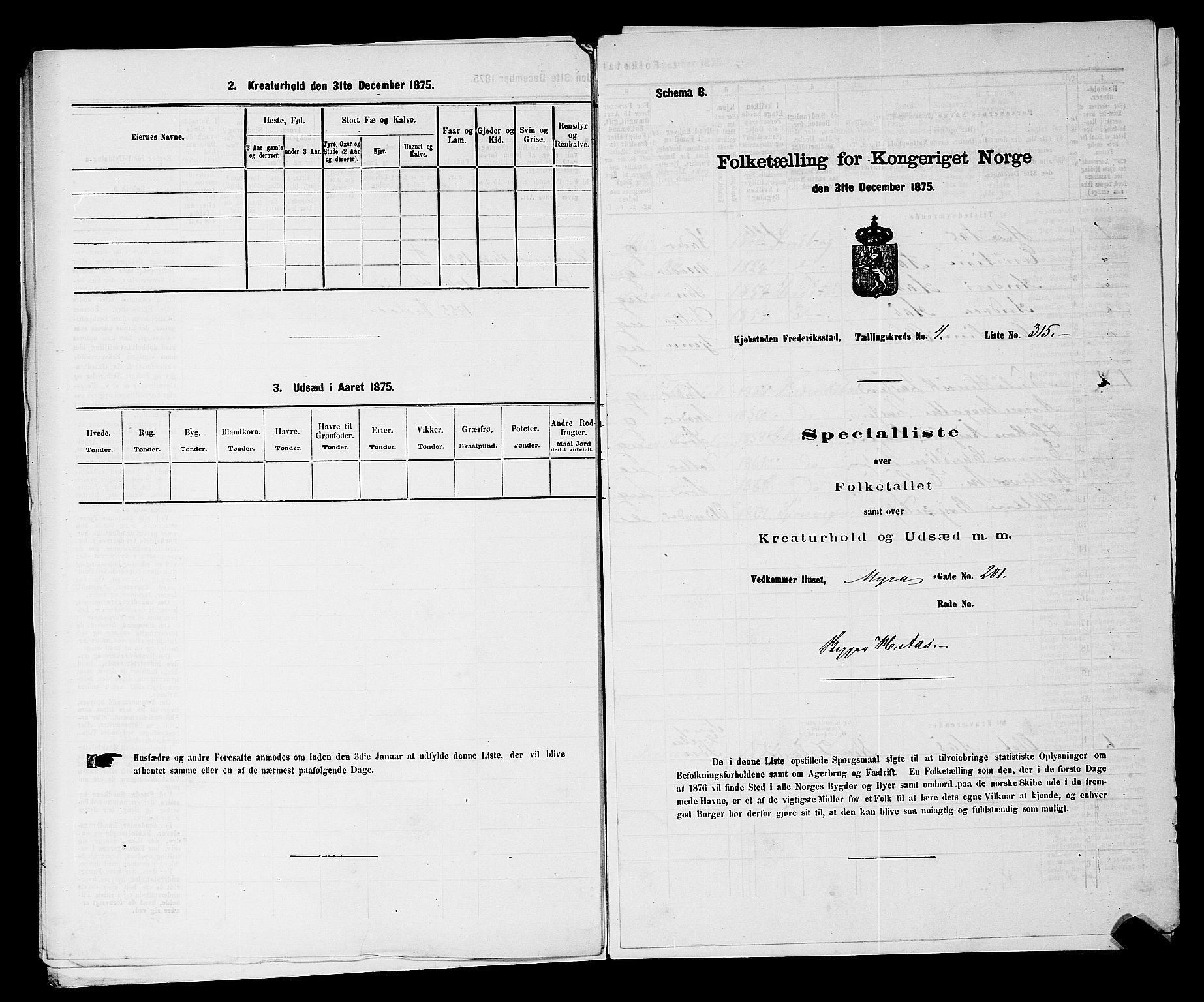 RA, 1875 census for 0103B Fredrikstad/Fredrikstad, 1875, p. 753
