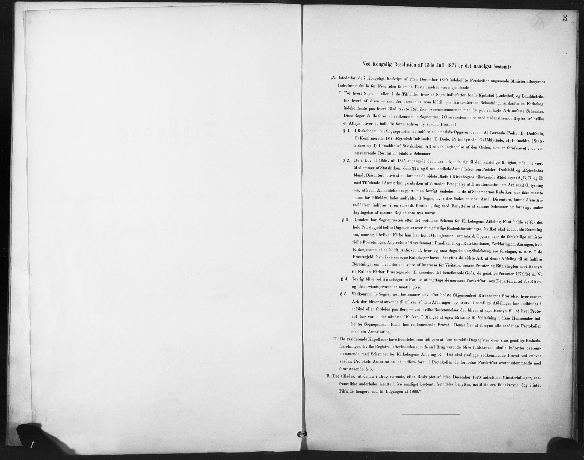 Ministerialprotokoller, klokkerbøker og fødselsregistre - Nord-Trøndelag, SAT/A-1458/718/L0175: Parish register (official) no. 718A01, 1890-1923, p. 3