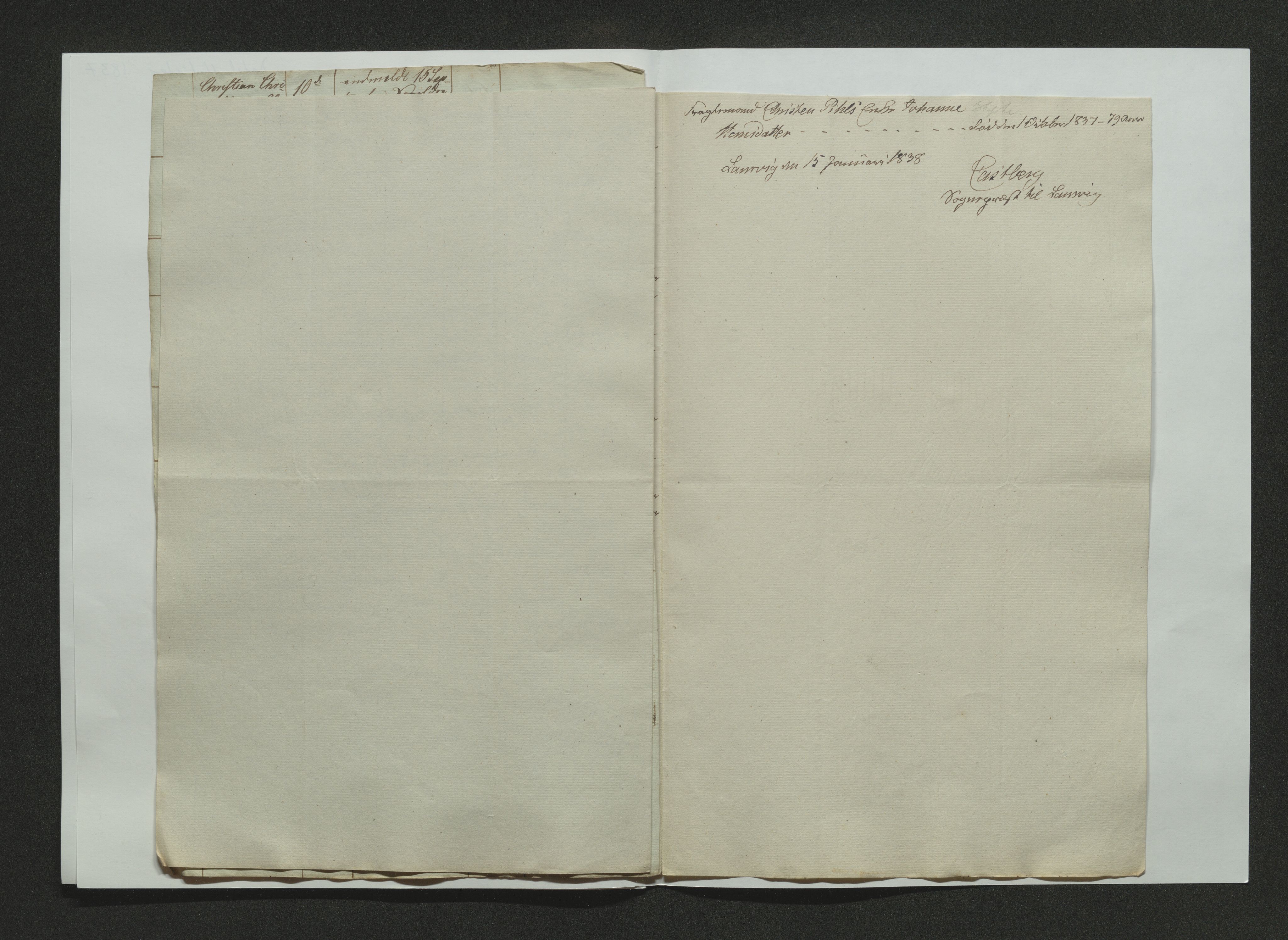 Larvik byfogd, AV/SAKO-A-218/H/Ha/Haa/L0001: Dødsfallfortegnelse, 1830-1864, p. 29