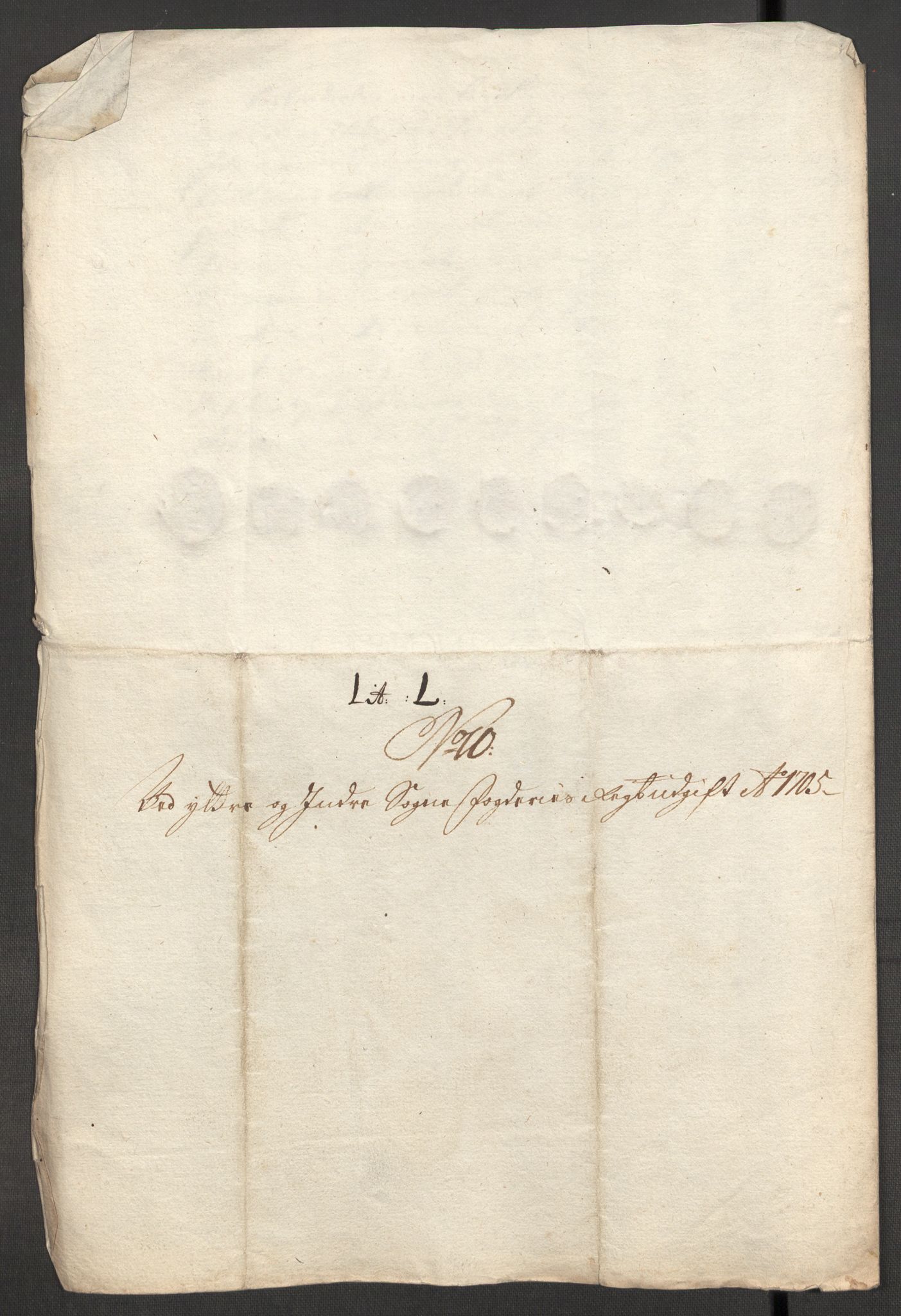 Rentekammeret inntil 1814, Reviderte regnskaper, Fogderegnskap, AV/RA-EA-4092/R52/L3314: Fogderegnskap Sogn, 1705-1707, p. 171