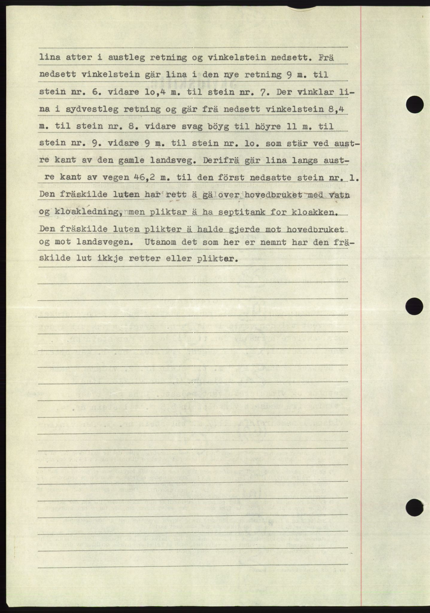 Søre Sunnmøre sorenskriveri, AV/SAT-A-4122/1/2/2C/L0100: Mortgage book no. 26A, 1954-1955, Diary no: : 1097/1955