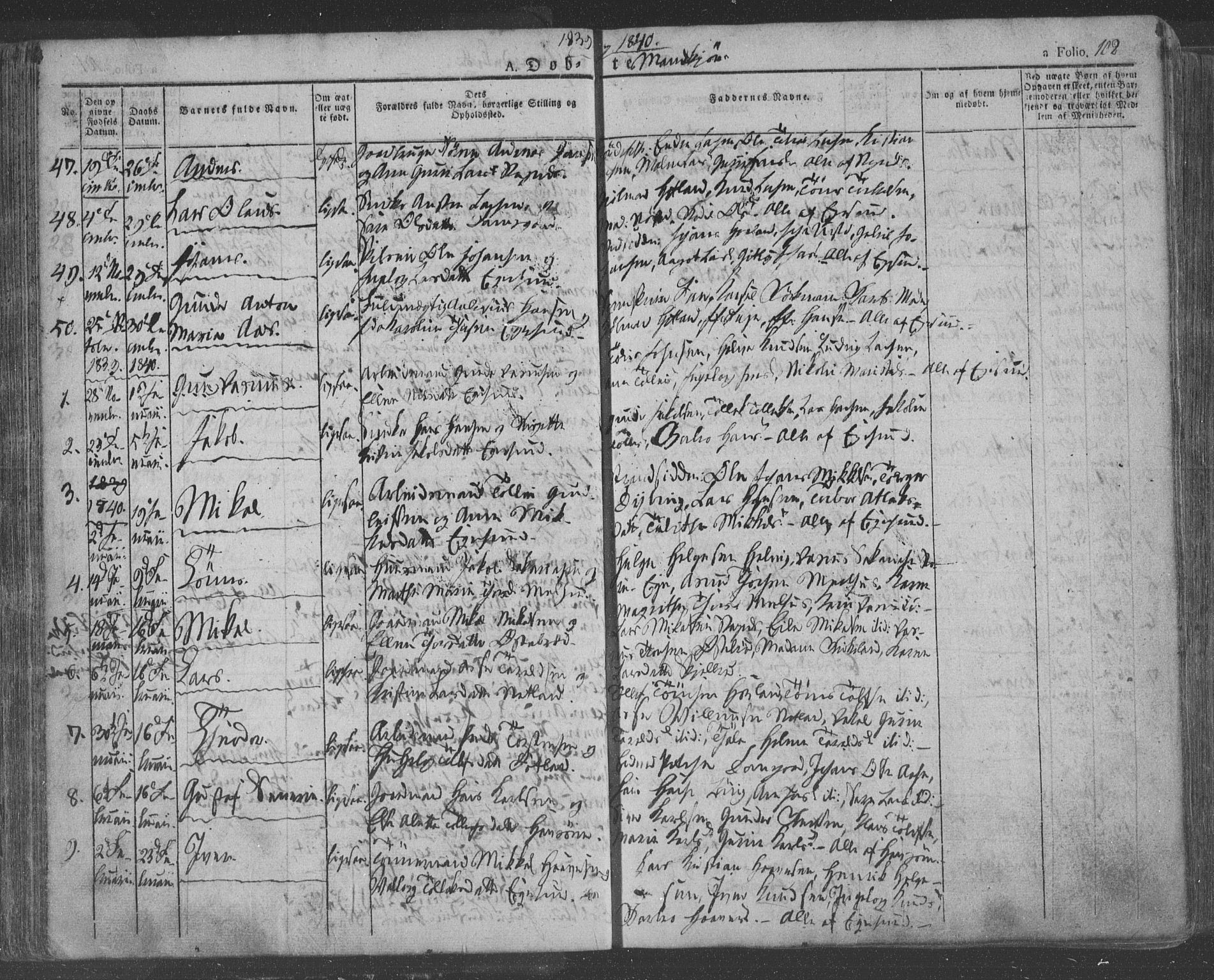 Eigersund sokneprestkontor, AV/SAST-A-101807/S08/L0009: Parish register (official) no. A 9, 1827-1850, p. 102