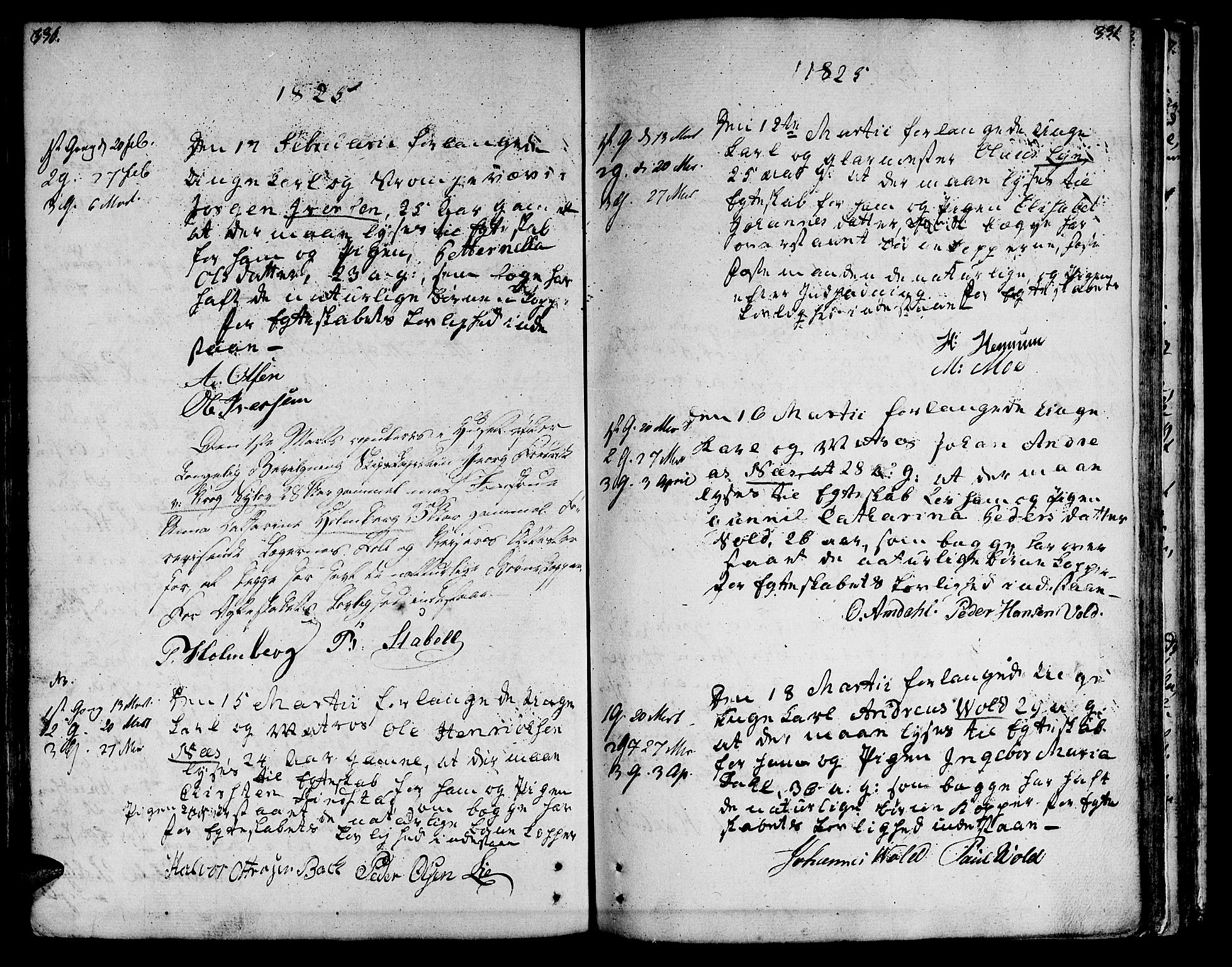 Ministerialprotokoller, klokkerbøker og fødselsregistre - Sør-Trøndelag, SAT/A-1456/601/L0042: Parish register (official) no. 601A10, 1802-1830, p. 330-331