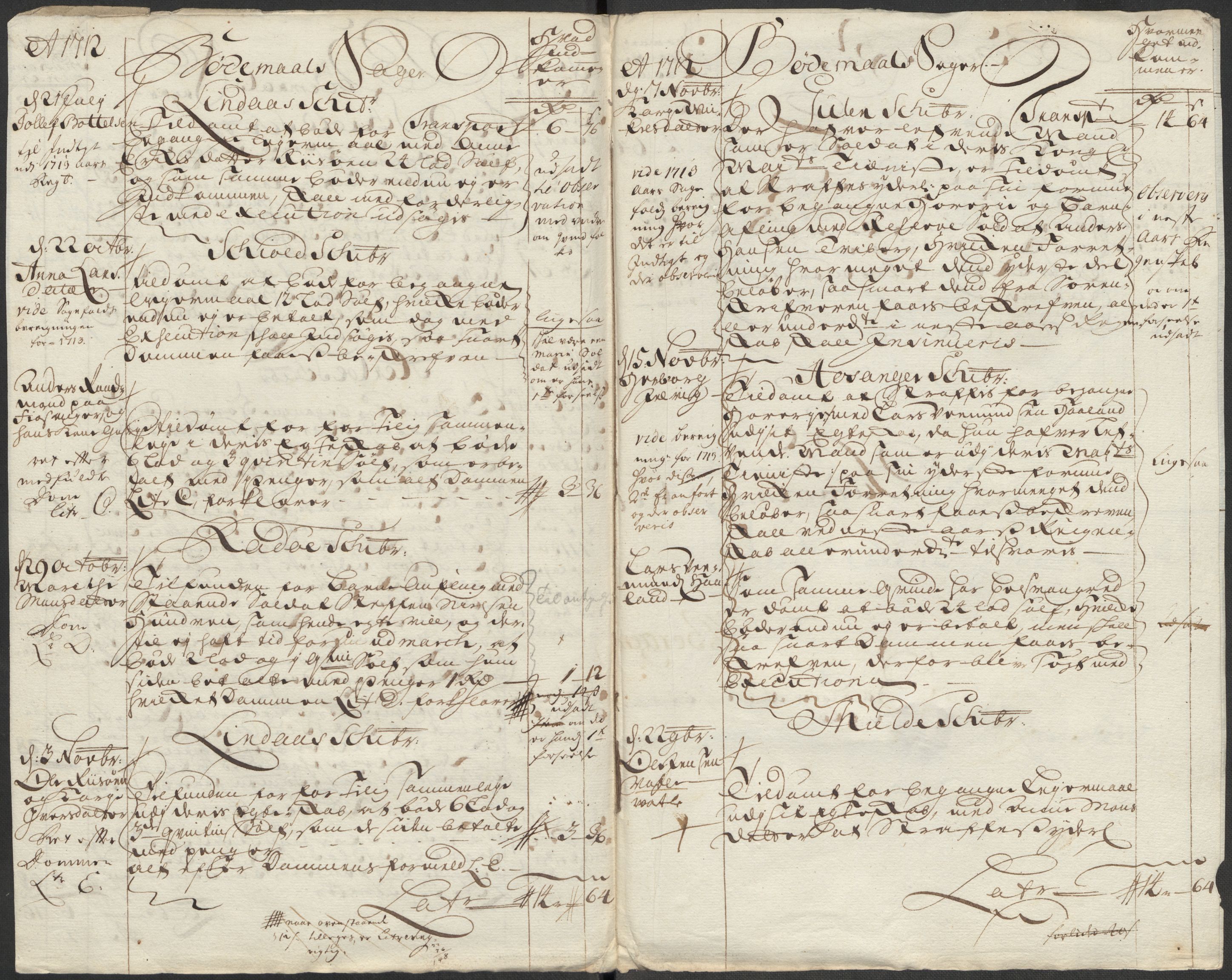 Rentekammeret inntil 1814, Reviderte regnskaper, Fogderegnskap, AV/RA-EA-4092/R51/L3194: Fogderegnskap Nordhordland og Voss, 1712, p. 145