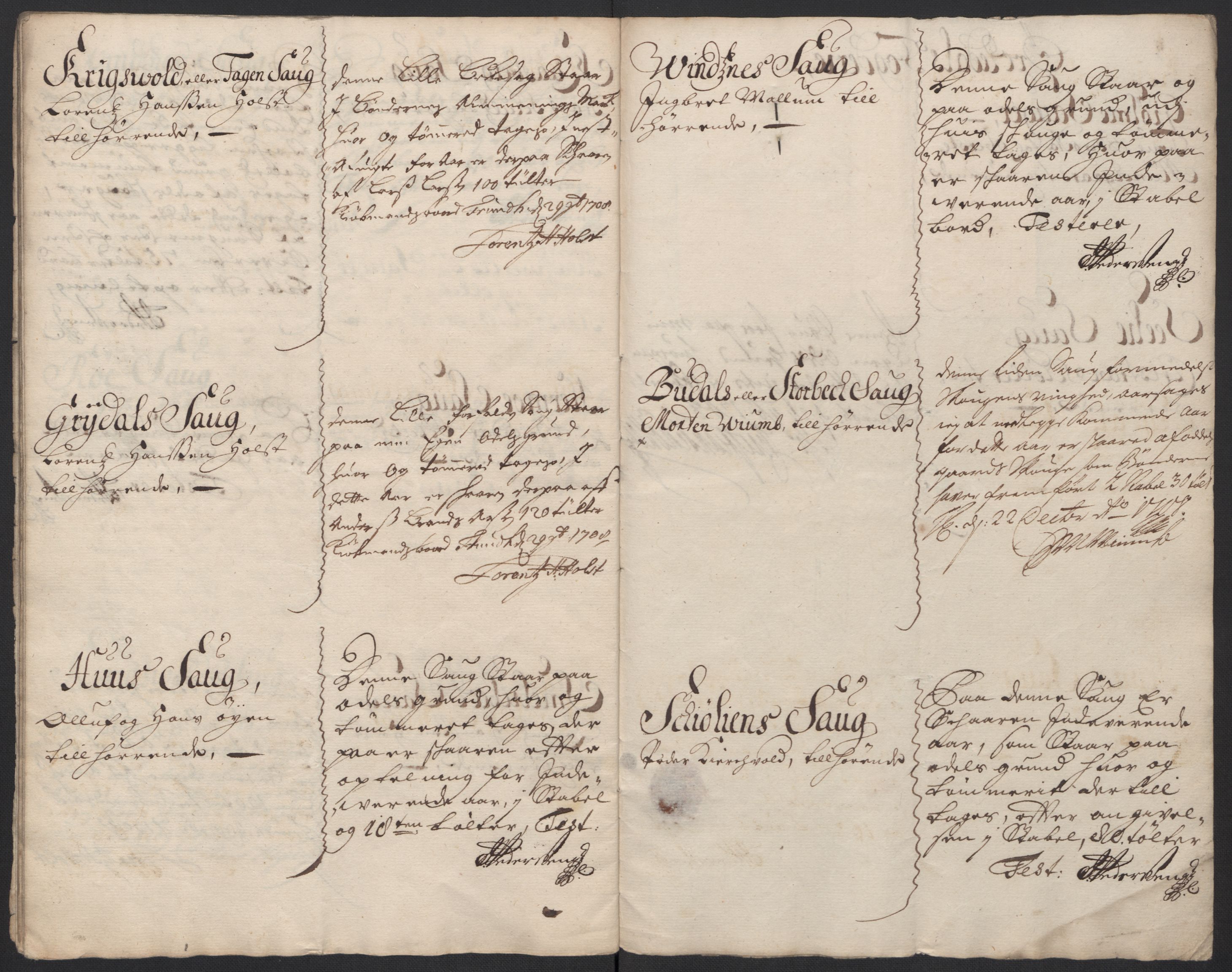 Rentekammeret inntil 1814, Reviderte regnskaper, Fogderegnskap, AV/RA-EA-4092/R60/L3958: Fogderegnskap Orkdal og Gauldal, 1708, p. 215