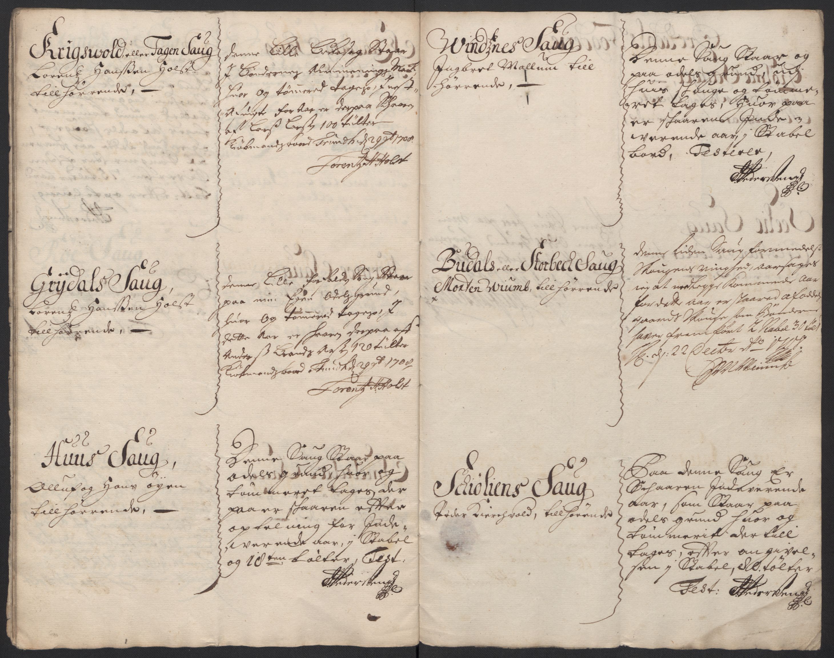 Rentekammeret inntil 1814, Reviderte regnskaper, Fogderegnskap, RA/EA-4092/R60/L3958: Fogderegnskap Orkdal og Gauldal, 1708, p. 215