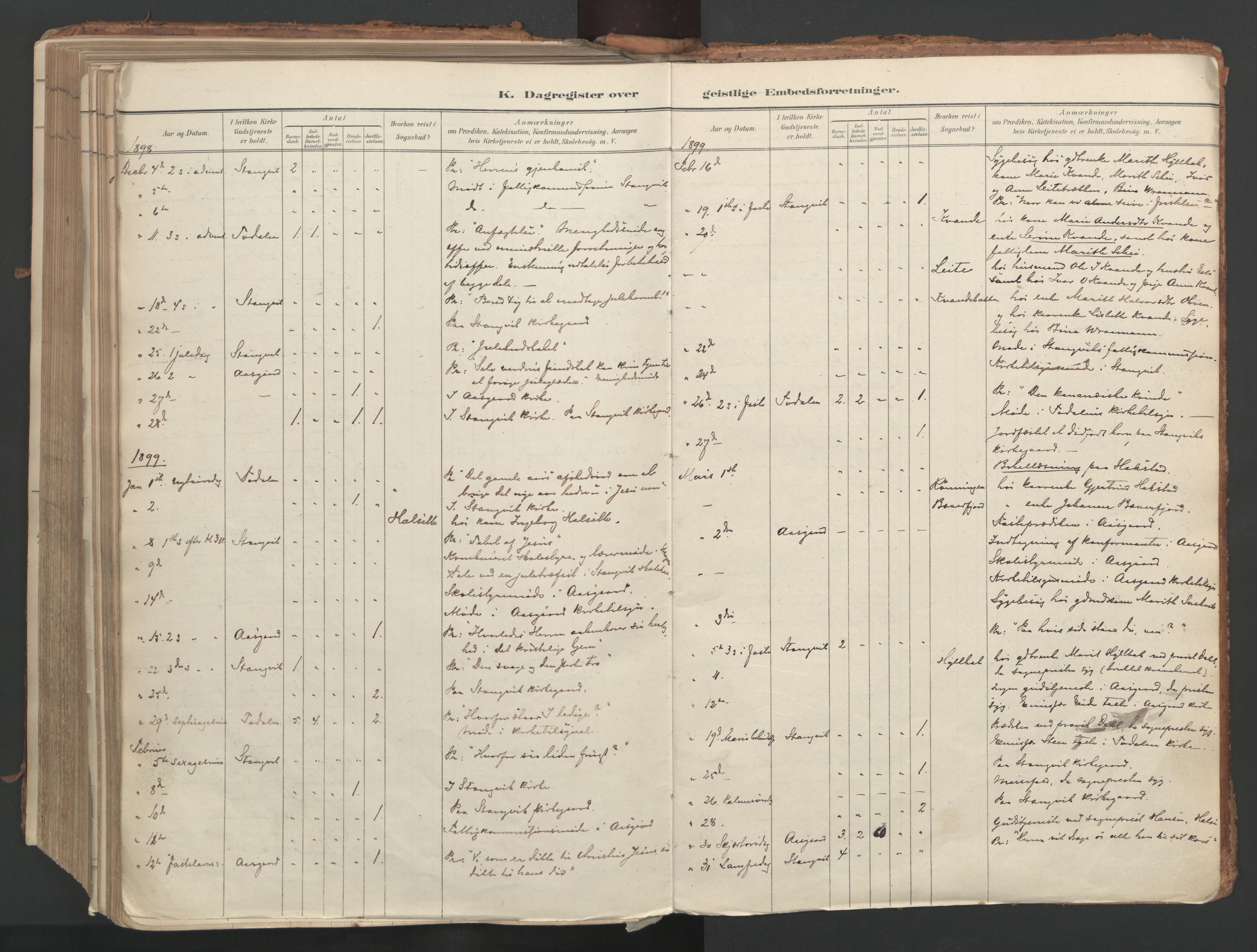 Ministerialprotokoller, klokkerbøker og fødselsregistre - Møre og Romsdal, AV/SAT-A-1454/592/L1029: Parish register (official) no. 592A07, 1879-1902