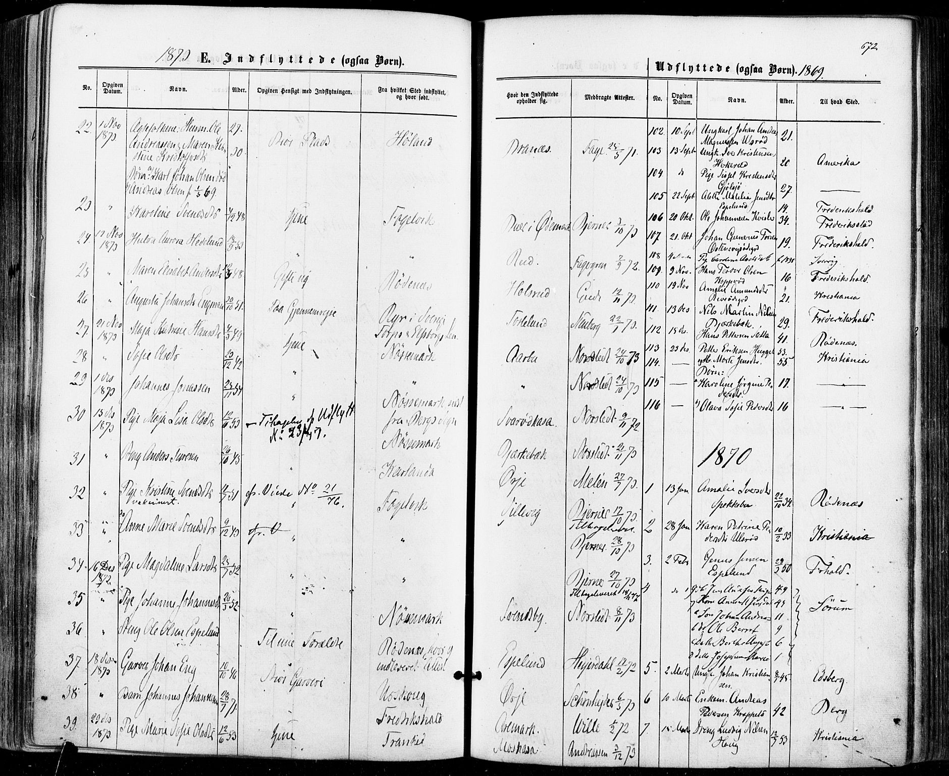 Aremark prestekontor Kirkebøker, SAO/A-10899/F/Fc/L0004: Parish register (official) no. III 4, 1866-1877, p. 671-672