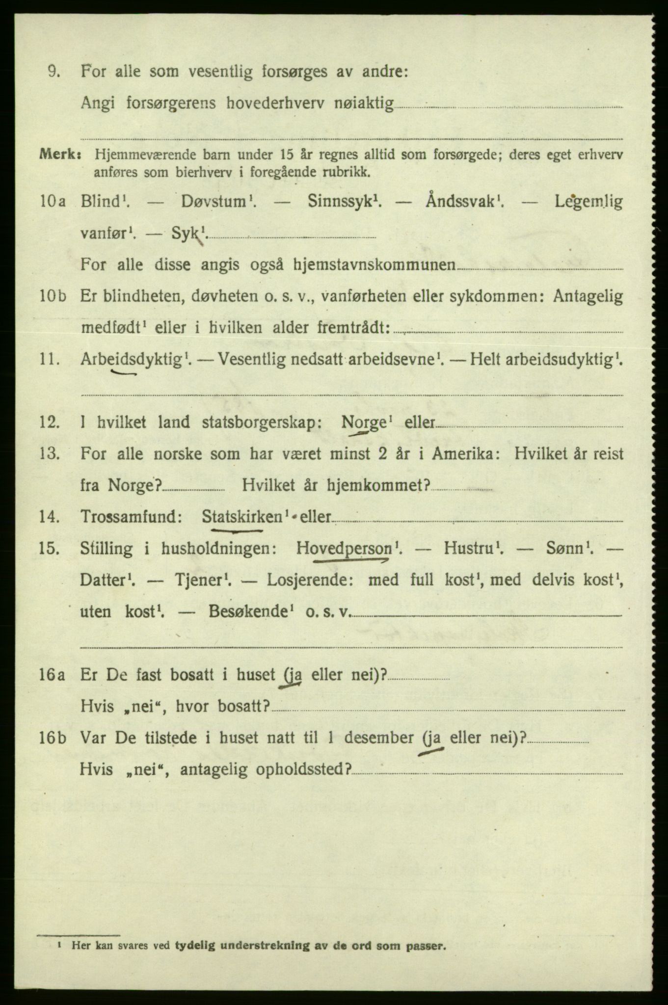 SAO, 1920 census for Fredrikshald, 1920, p. 11093