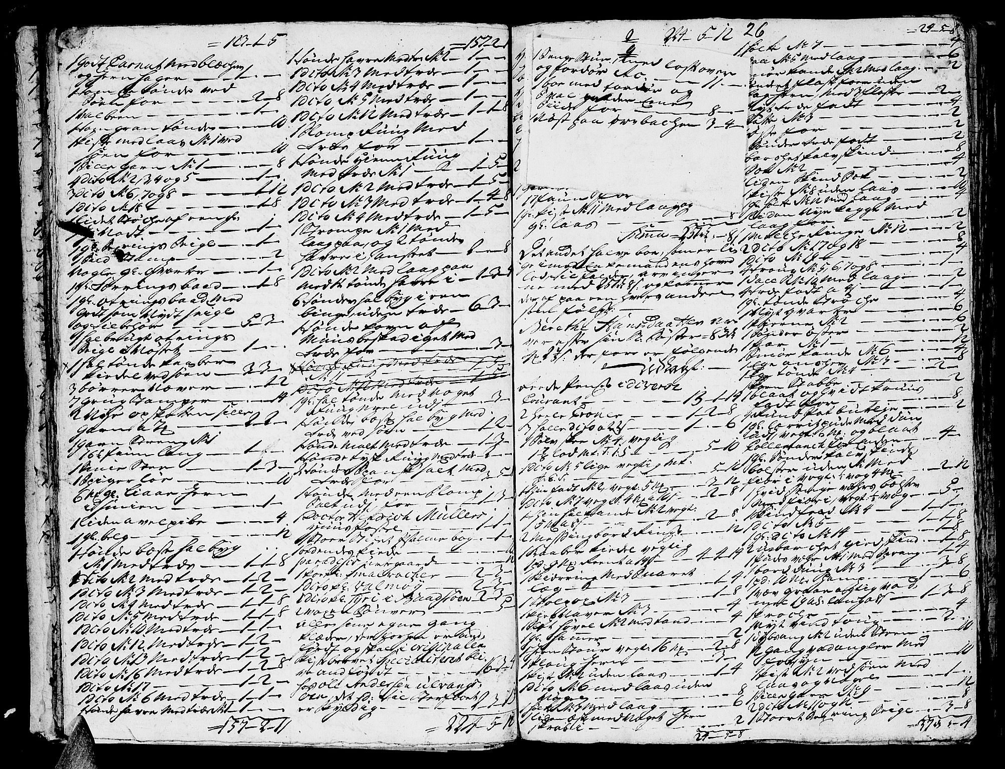 Helgeland sorenskriveri, AV/SAT-A-0004/3/3A/L0031: Konseptprotokoll 16, 1754, p. 25b-26a