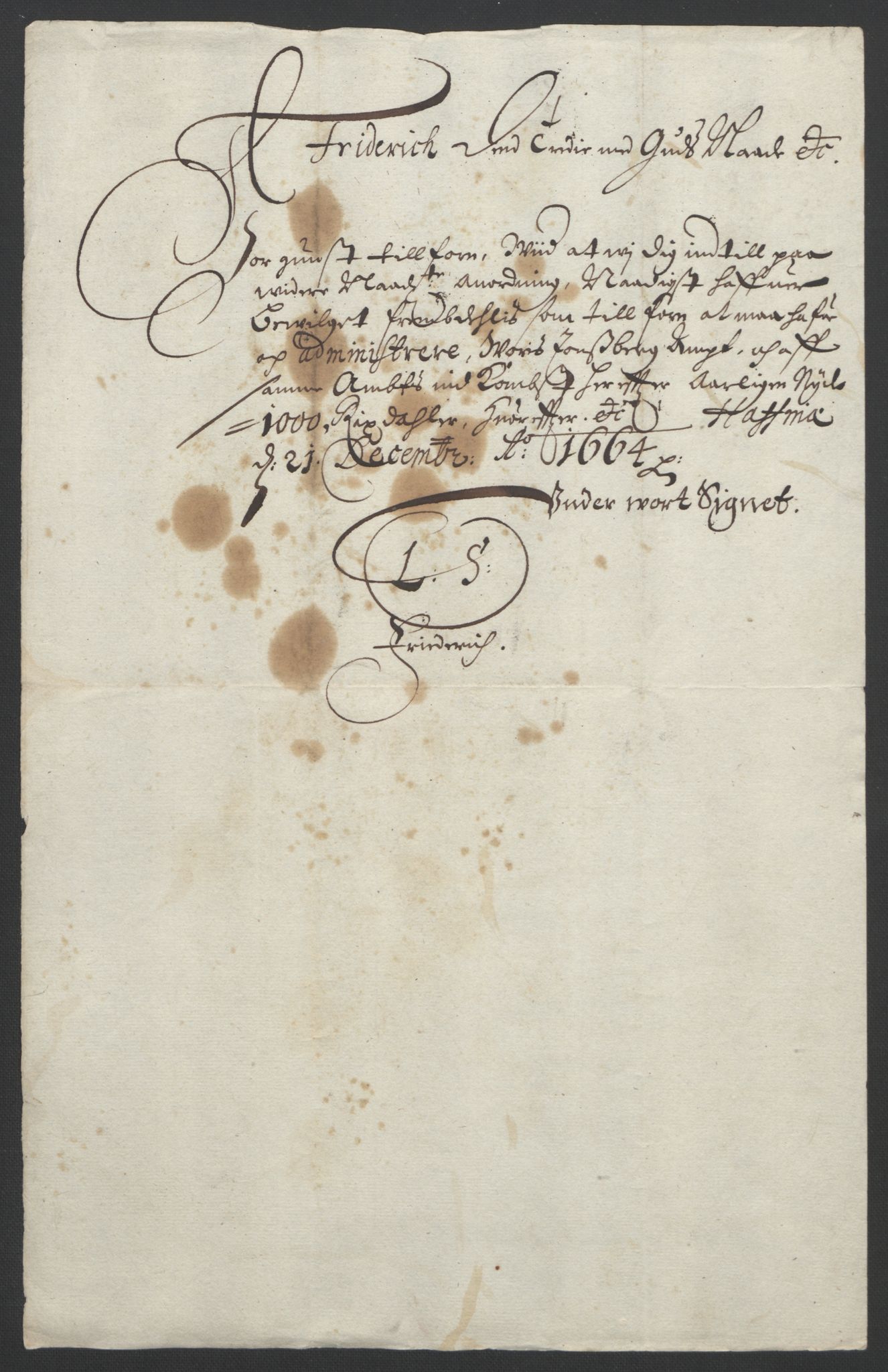Rentekammeret inntil 1814, Reviderte regnskaper, Fogderegnskap, RA/EA-4092/R32/L1842: Fogderegnskap Jarlsberg grevskap, 1664-1673, p. 18