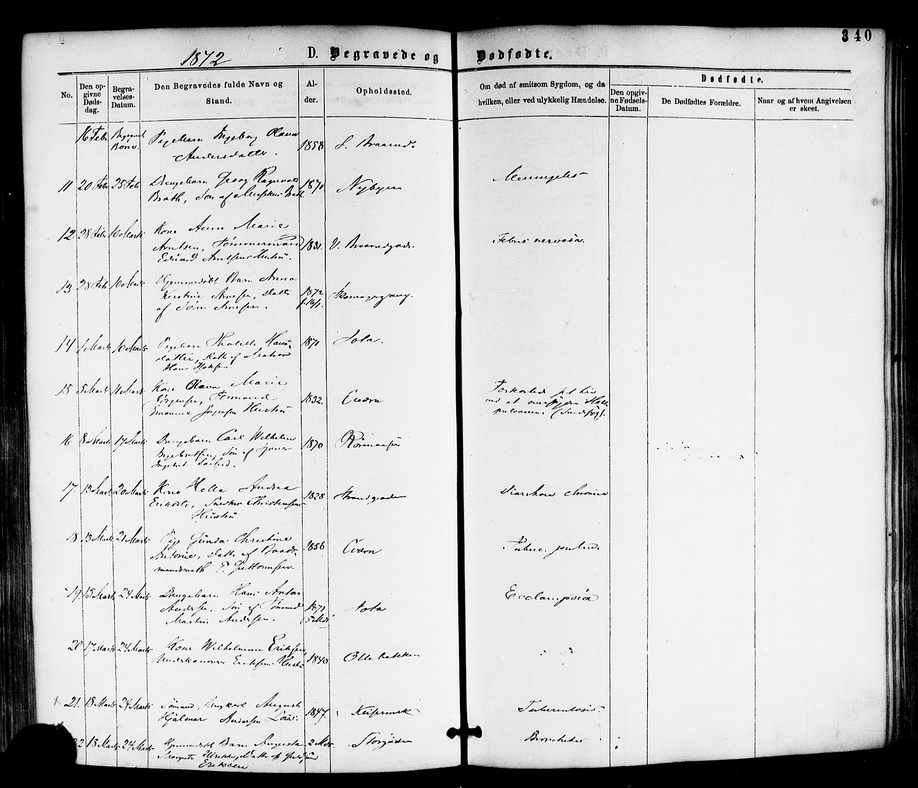 Horten kirkebøker, SAKO/A-348/F/Fa/L0002: Parish register (official) no. 2, 1872-1877, p. 340