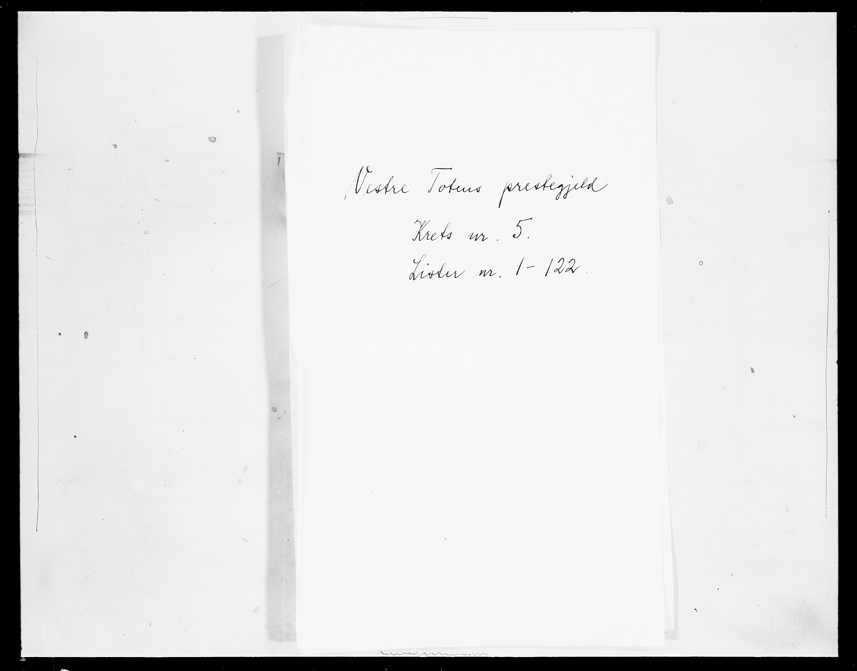 SAH, 1875 census for 0529P Vestre Toten, 1875, p. 906