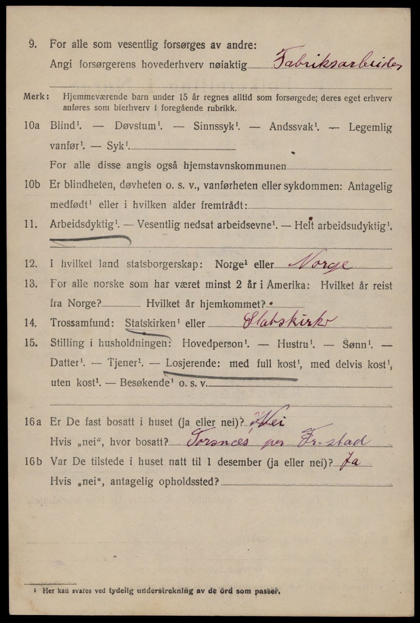 SAKO, 1920 census for Tinn, 1920, p. 17691