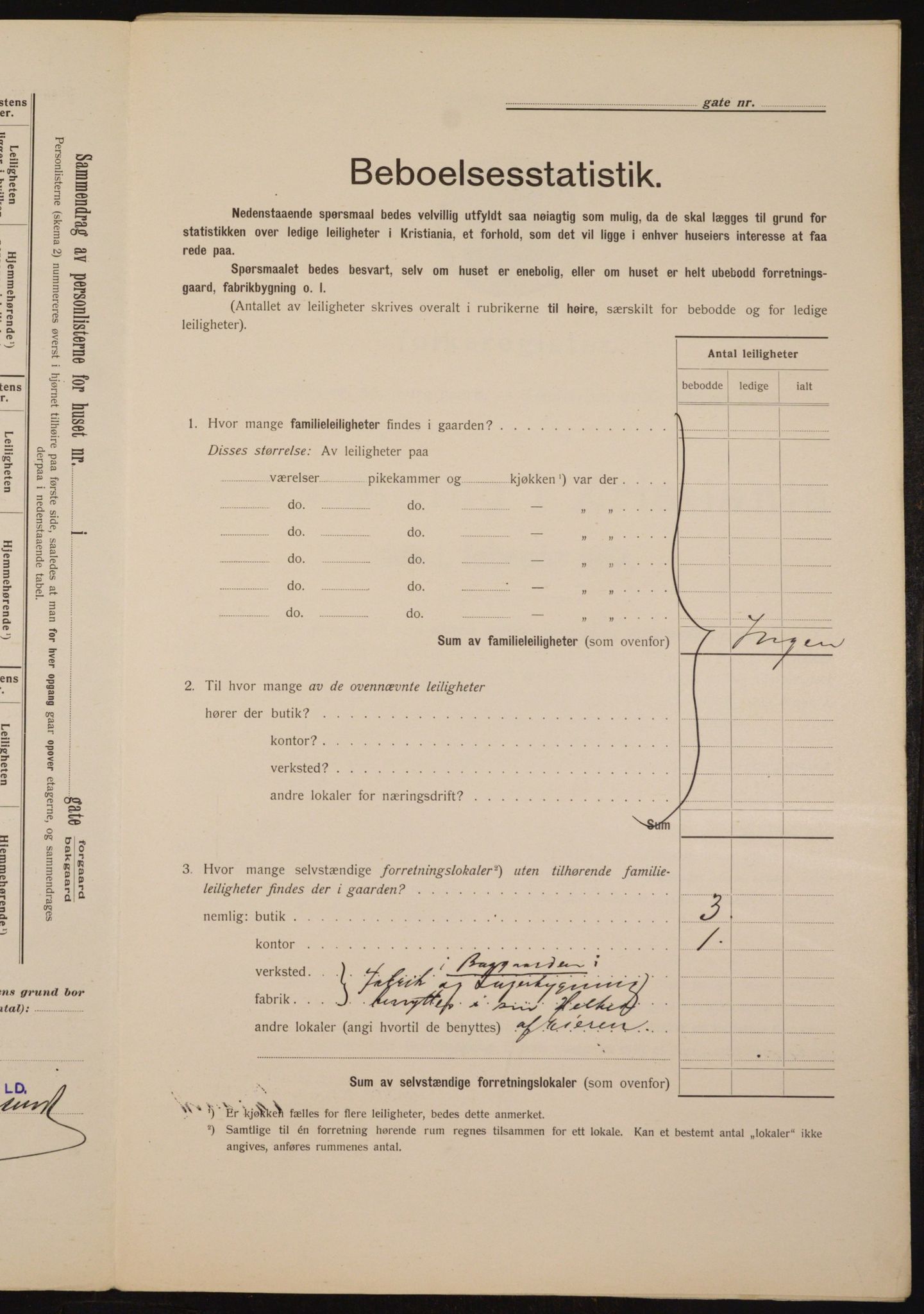 OBA, Municipal Census 1912 for Kristiania, 1912, p. 49002