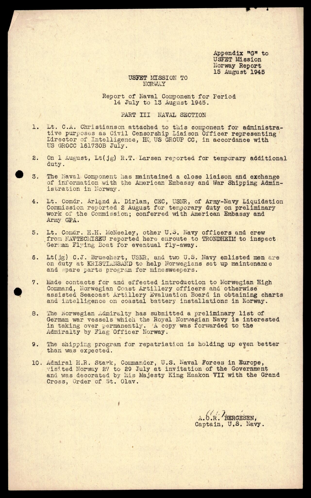 Forsvarets Overkommando. 2 kontor. Arkiv 11.4. Spredte tyske arkivsaker, AV/RA-RAFA-7031/D/Dar/Darc/L0015: FO.II, 1945-1946, p. 286