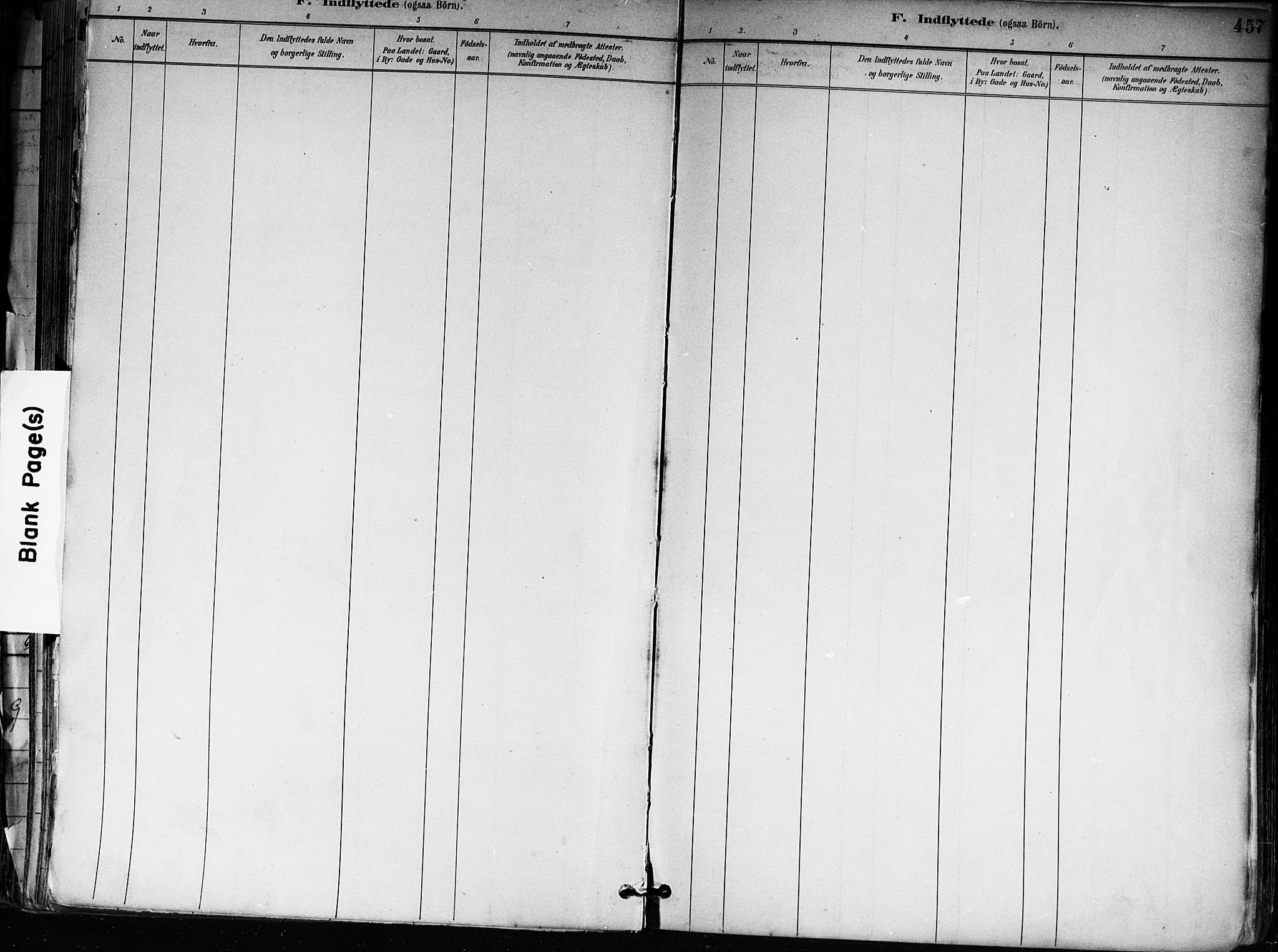 Tune prestekontor Kirkebøker, AV/SAO-A-2007/F/Fa/L0018: Parish register (official) no. 18, 1887-1898, p. 457