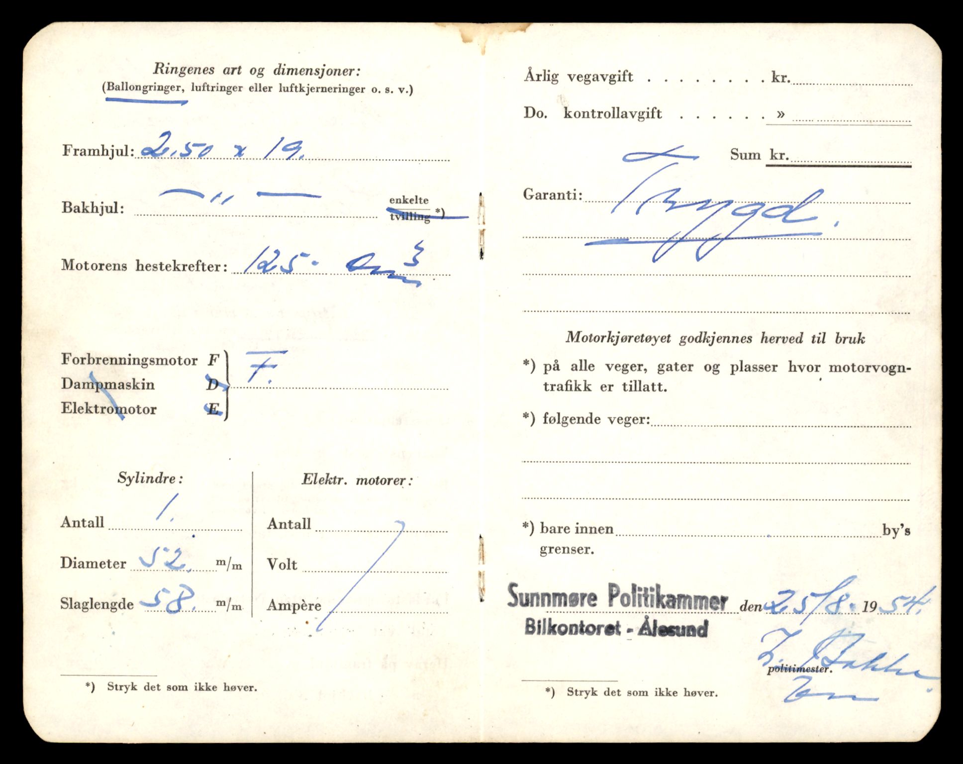 Møre og Romsdal vegkontor - Ålesund trafikkstasjon, AV/SAT-A-4099/F/Fe/L0038: Registreringskort for kjøretøy T 13180 - T 13360, 1927-1998, p. 696