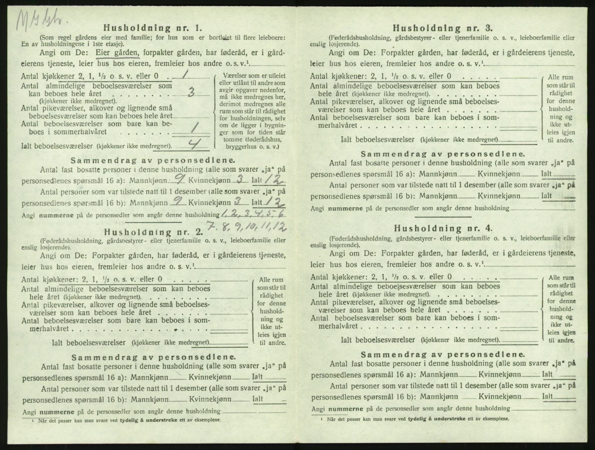 SAKO, 1920 census for Lardal, 1920, p. 882