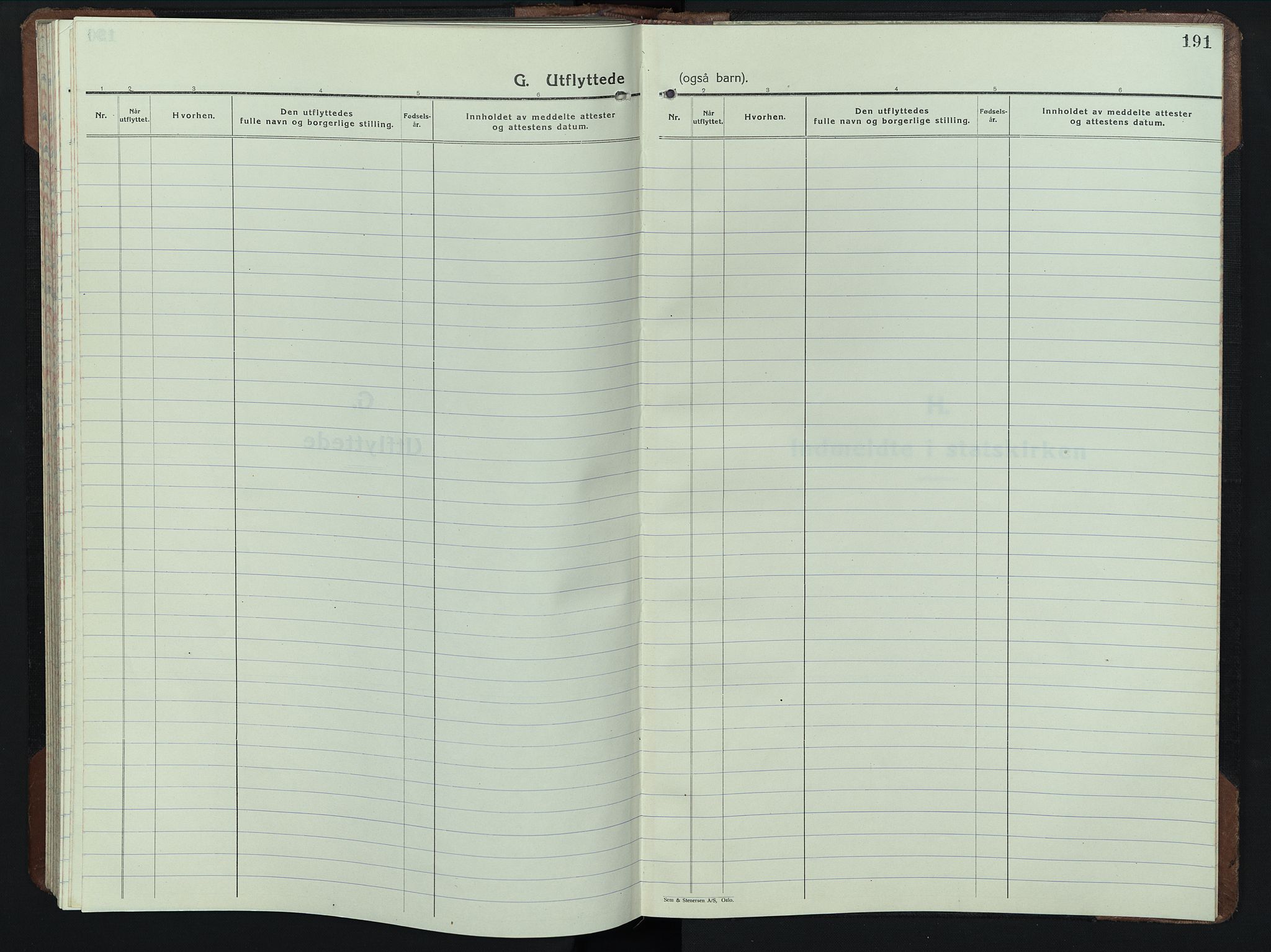 Alvdal prestekontor, AV/SAH-PREST-060/H/Ha/Hab/L0008: Parish register (copy) no. 8, 1925-1953, p. 191