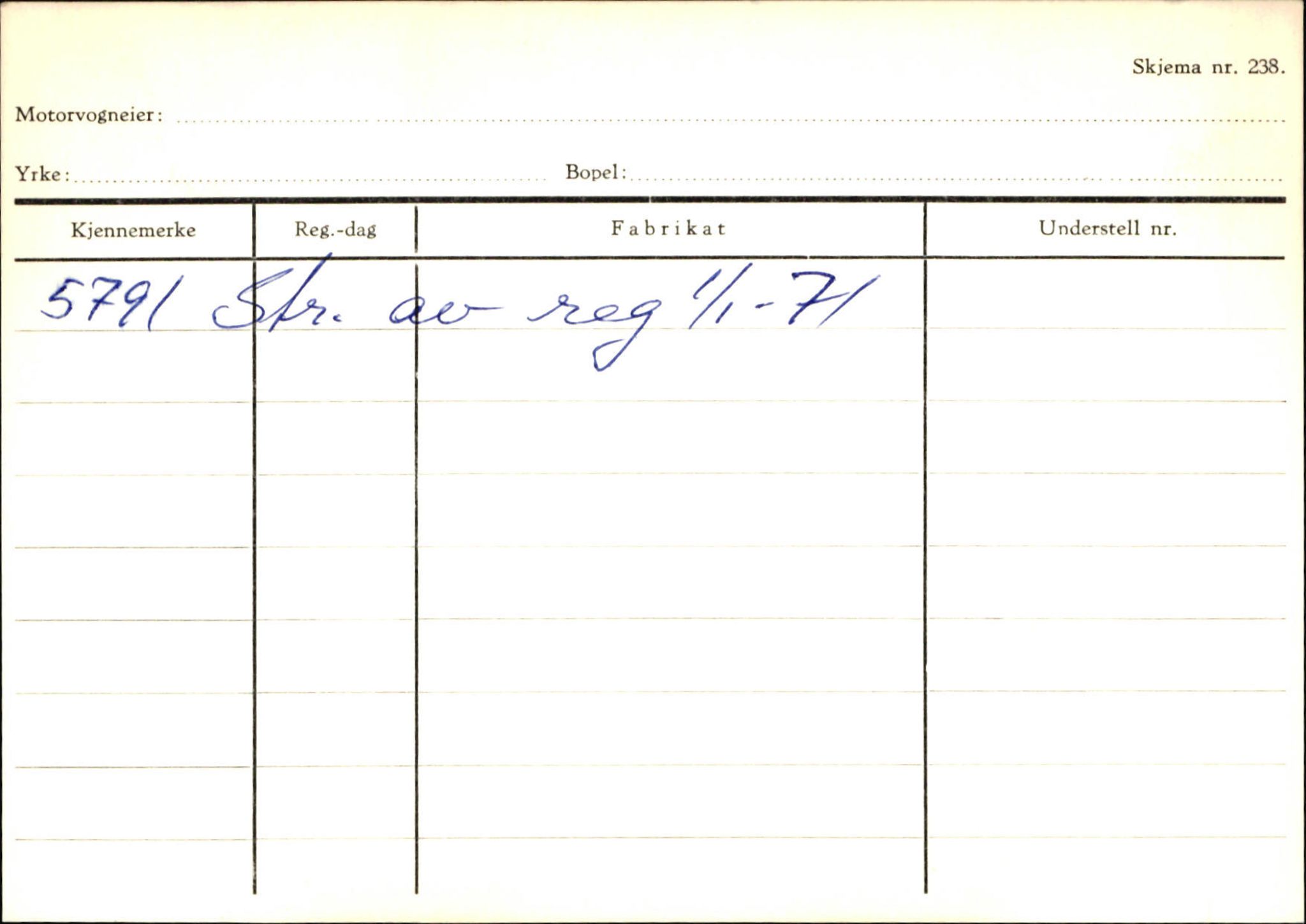 Statens vegvesen, Sogn og Fjordane vegkontor, SAB/A-5301/4/F/L0130: Eigarregister Eid T-Å. Høyanger A-O, 1945-1975, p. 1085