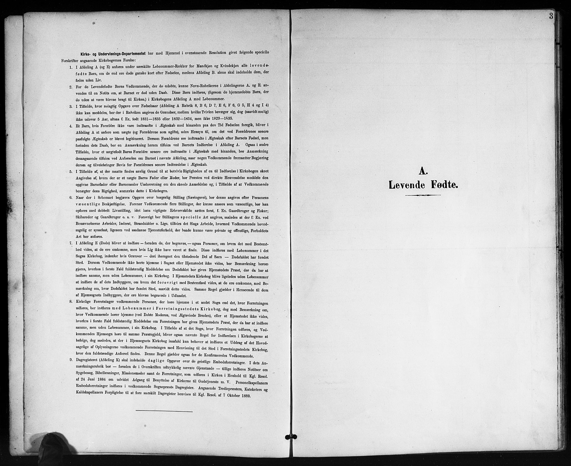 Lyngdal sokneprestkontor, SAK/1111-0029/F/Fb/Fbc/L0005: Parish register (copy) no. B 5, 1897-1913, p. 3