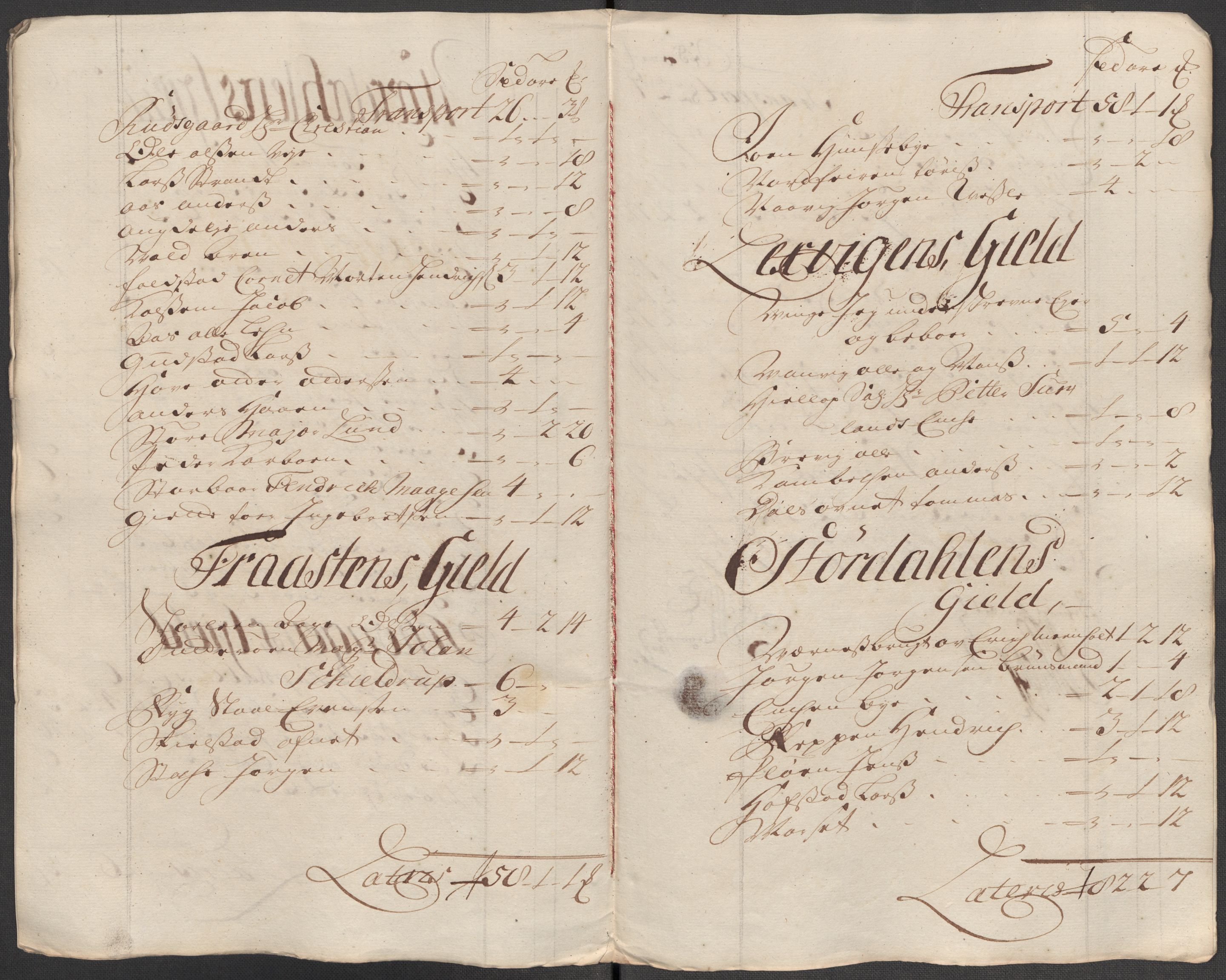 Rentekammeret inntil 1814, Reviderte regnskaper, Fogderegnskap, AV/RA-EA-4092/R62/L4207: Fogderegnskap Stjørdal og Verdal, 1717, p. 279