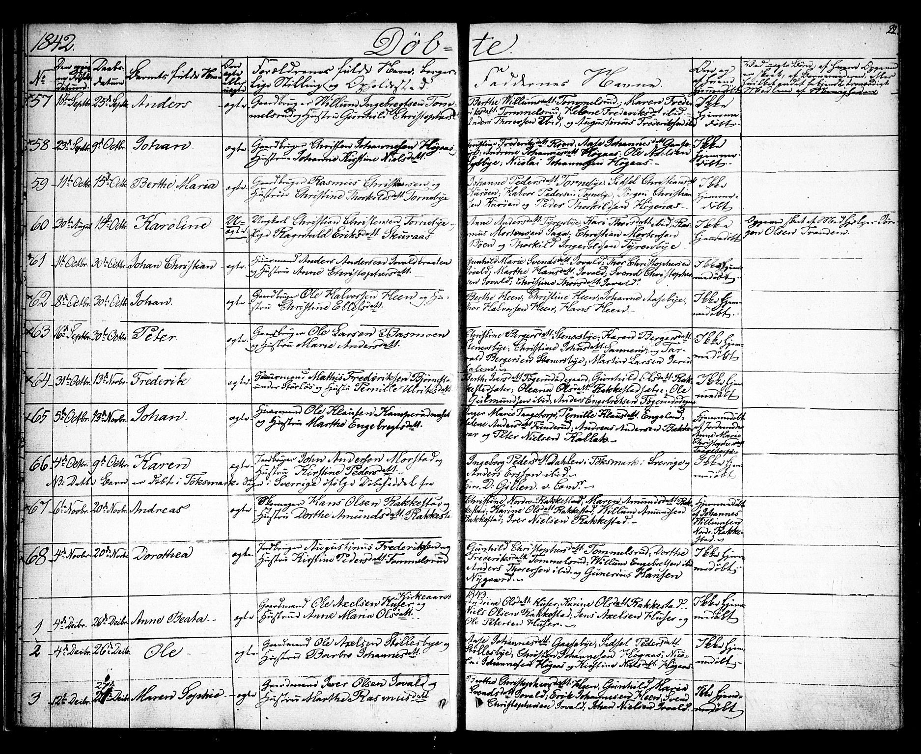 Rødenes prestekontor Kirkebøker, AV/SAO-A-2005/F/Fa/L0005: Parish register (official) no. I 5, 1838-1849, p. 22