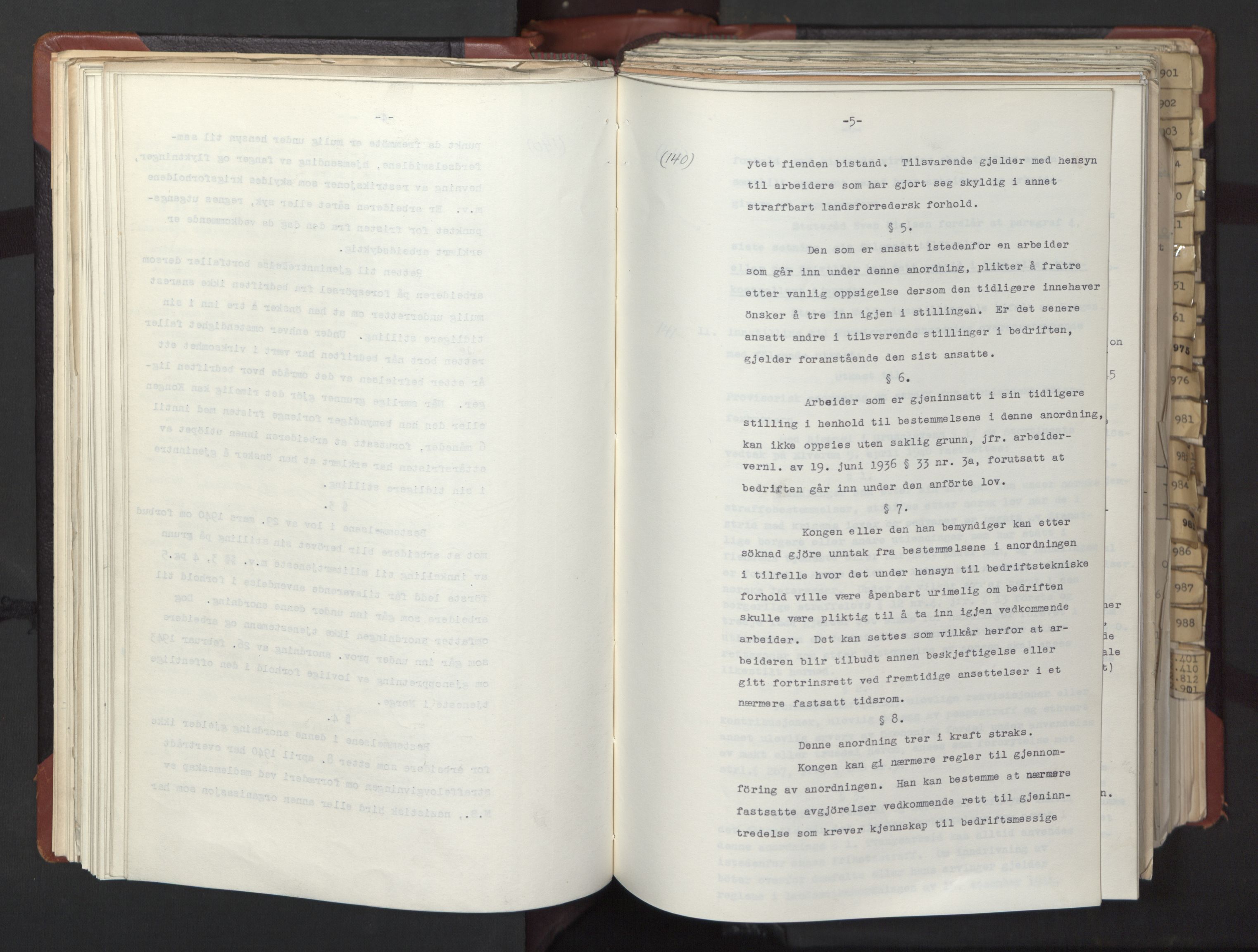 Statsrådssekretariatet, AV/RA-S-1001/A/Ac/L0126: Kgl. res. 12/1-25/5, 1945, p. 96