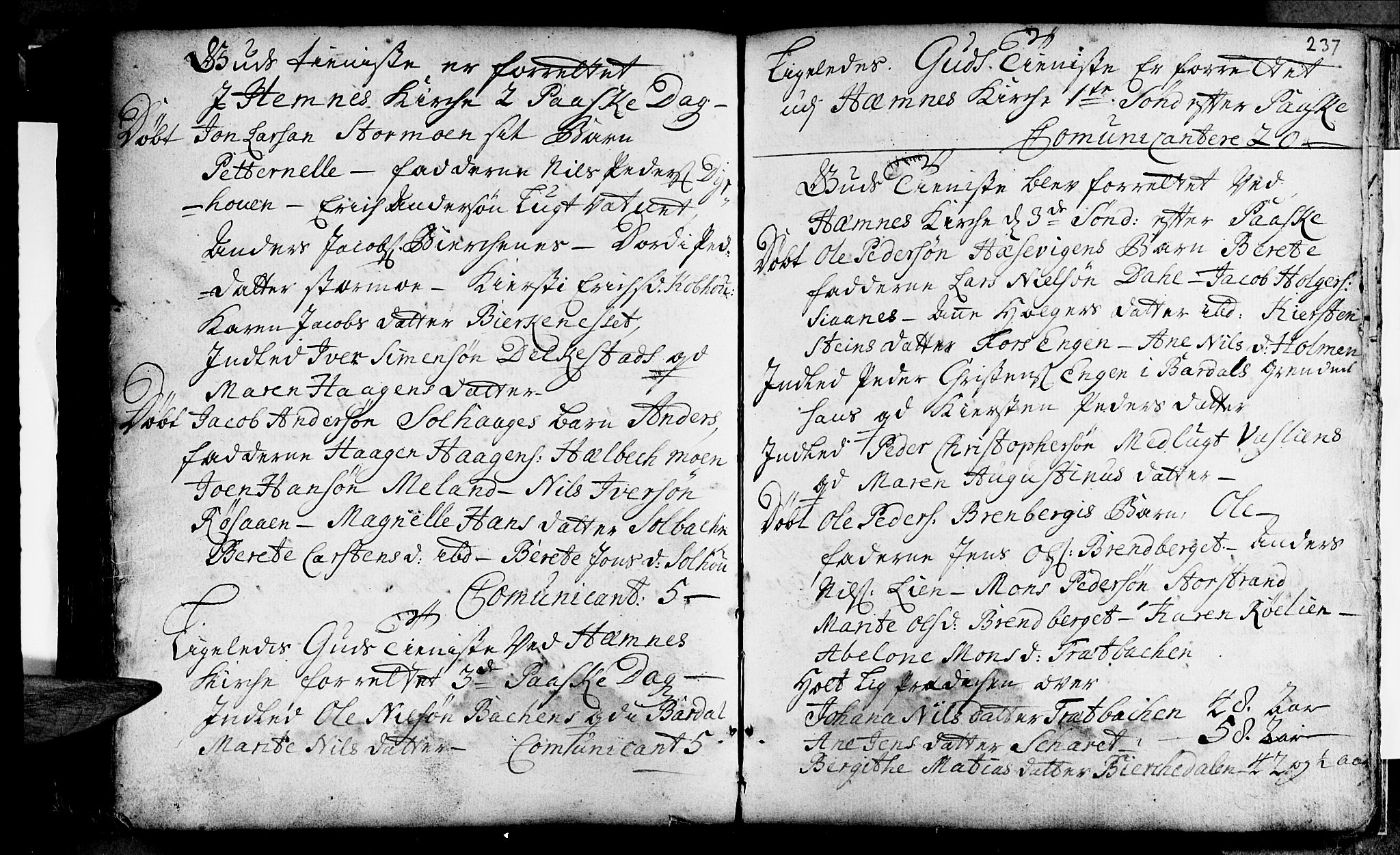 Ministerialprotokoller, klokkerbøker og fødselsregistre - Nordland, AV/SAT-A-1459/825/L0346: Parish register (official) no. 825A02, 1729-1748, p. 237