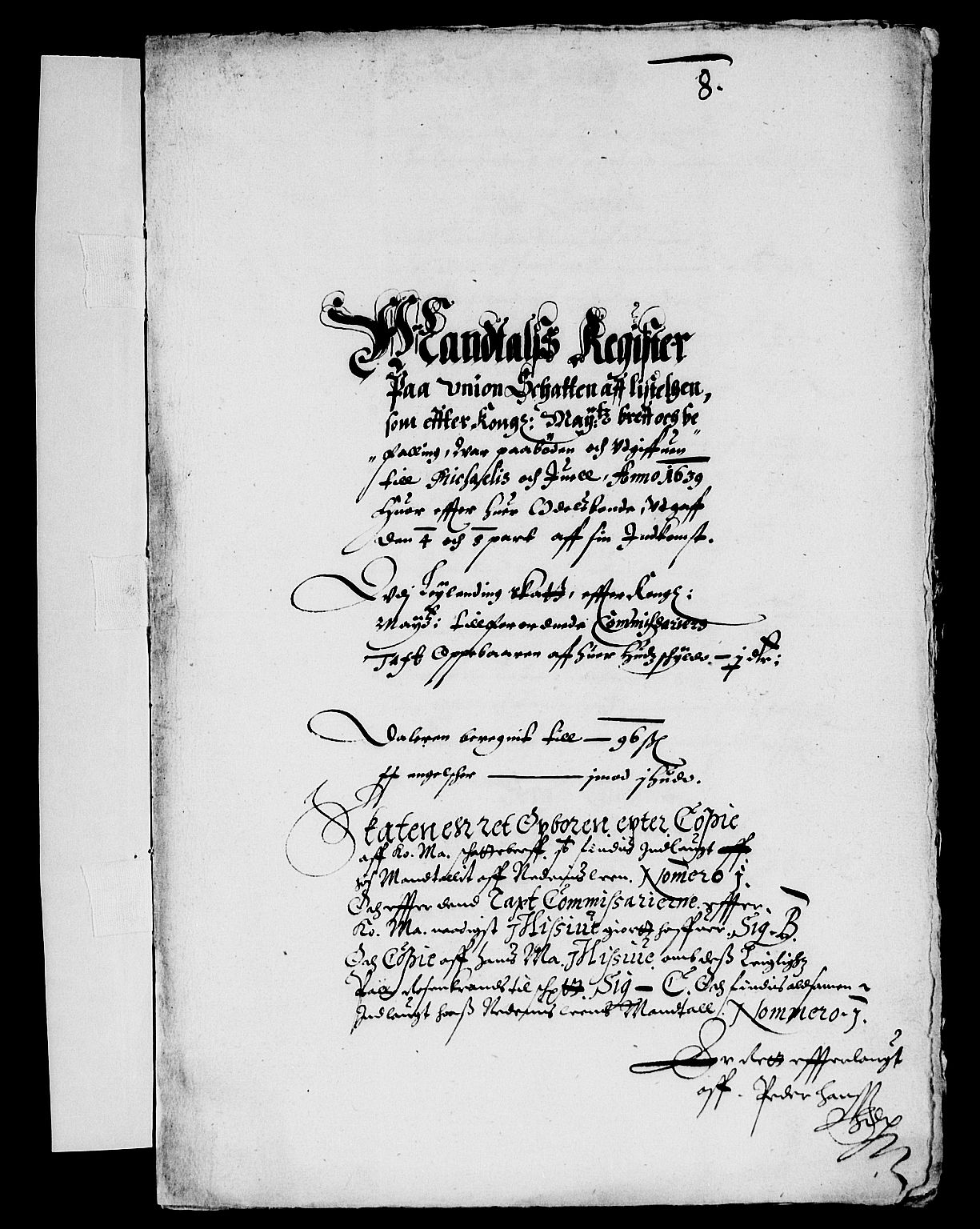 Rentekammeret inntil 1814, Reviderte regnskaper, Lensregnskaper, AV/RA-EA-5023/R/Rb/Rbr/L0012: Lista len, 1638-1640