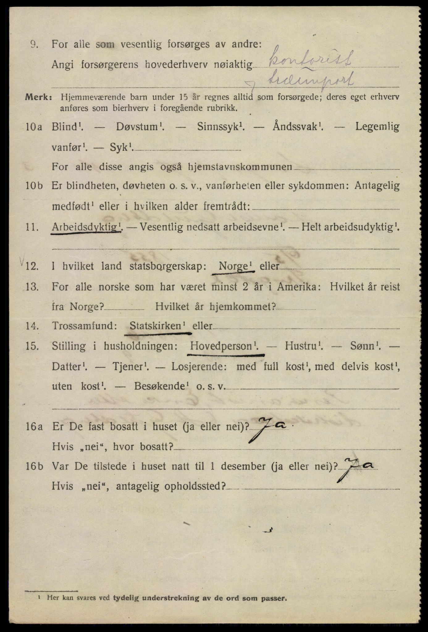 SAO, 1920 census for Kristiania, 1920, p. 531638