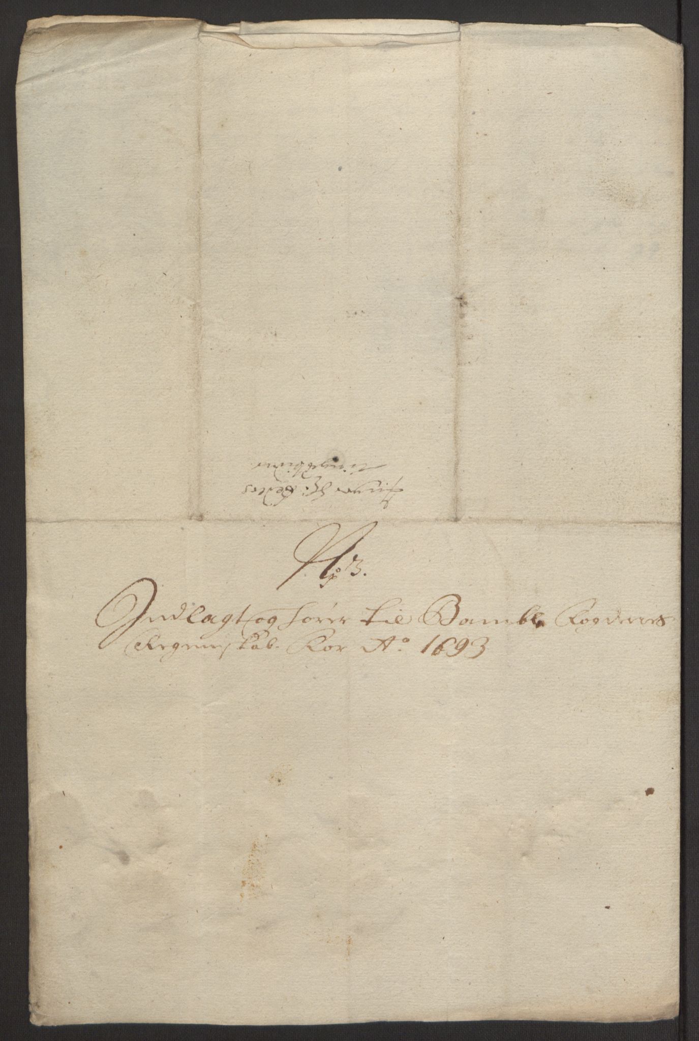 Rentekammeret inntil 1814, Reviderte regnskaper, Fogderegnskap, AV/RA-EA-4092/R34/L2052: Fogderegnskap Bamble, 1692-1693, p. 377