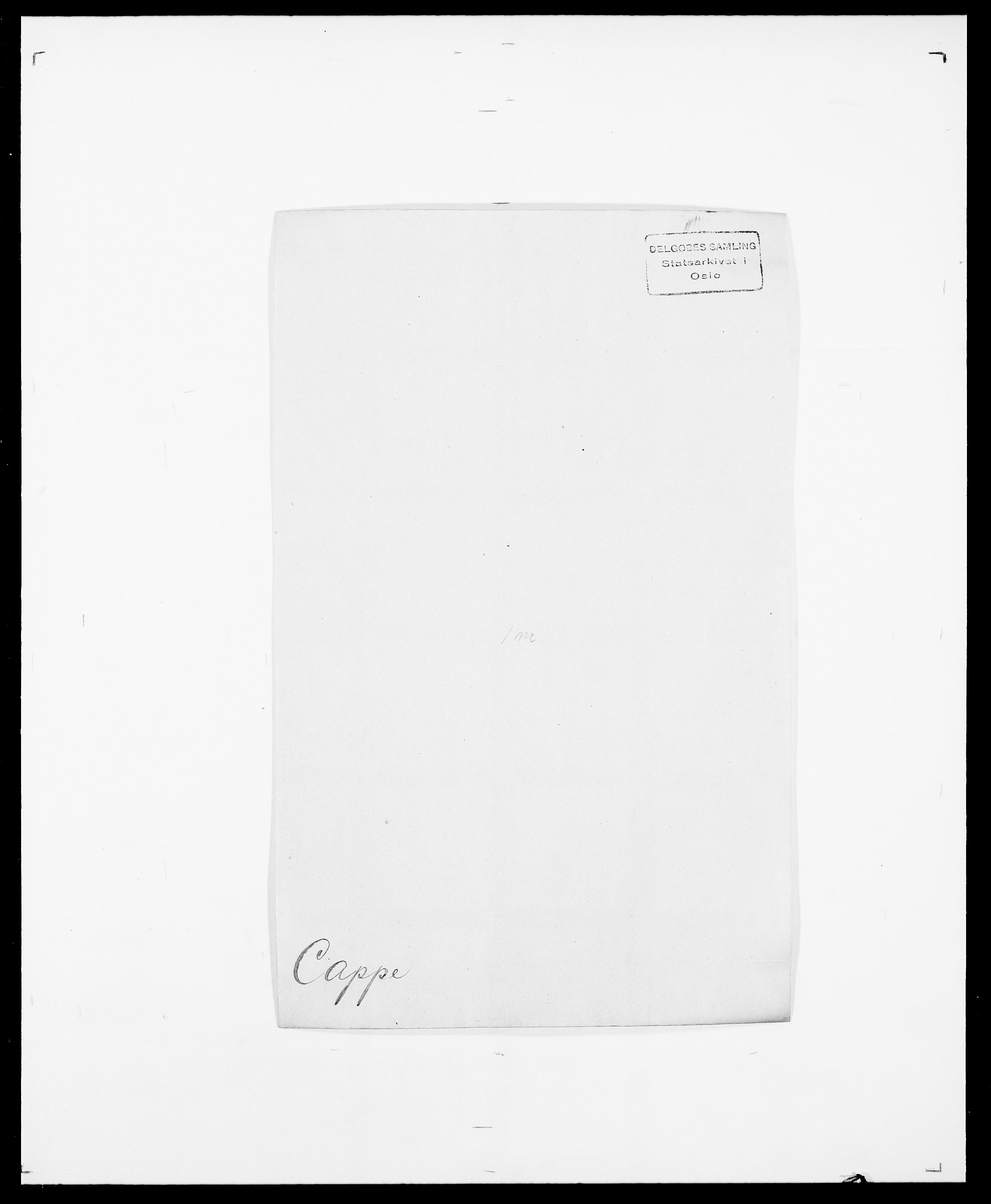 Delgobe, Charles Antoine - samling, AV/SAO-PAO-0038/D/Da/L0008: Capjon - Dagenbolt, p. 7