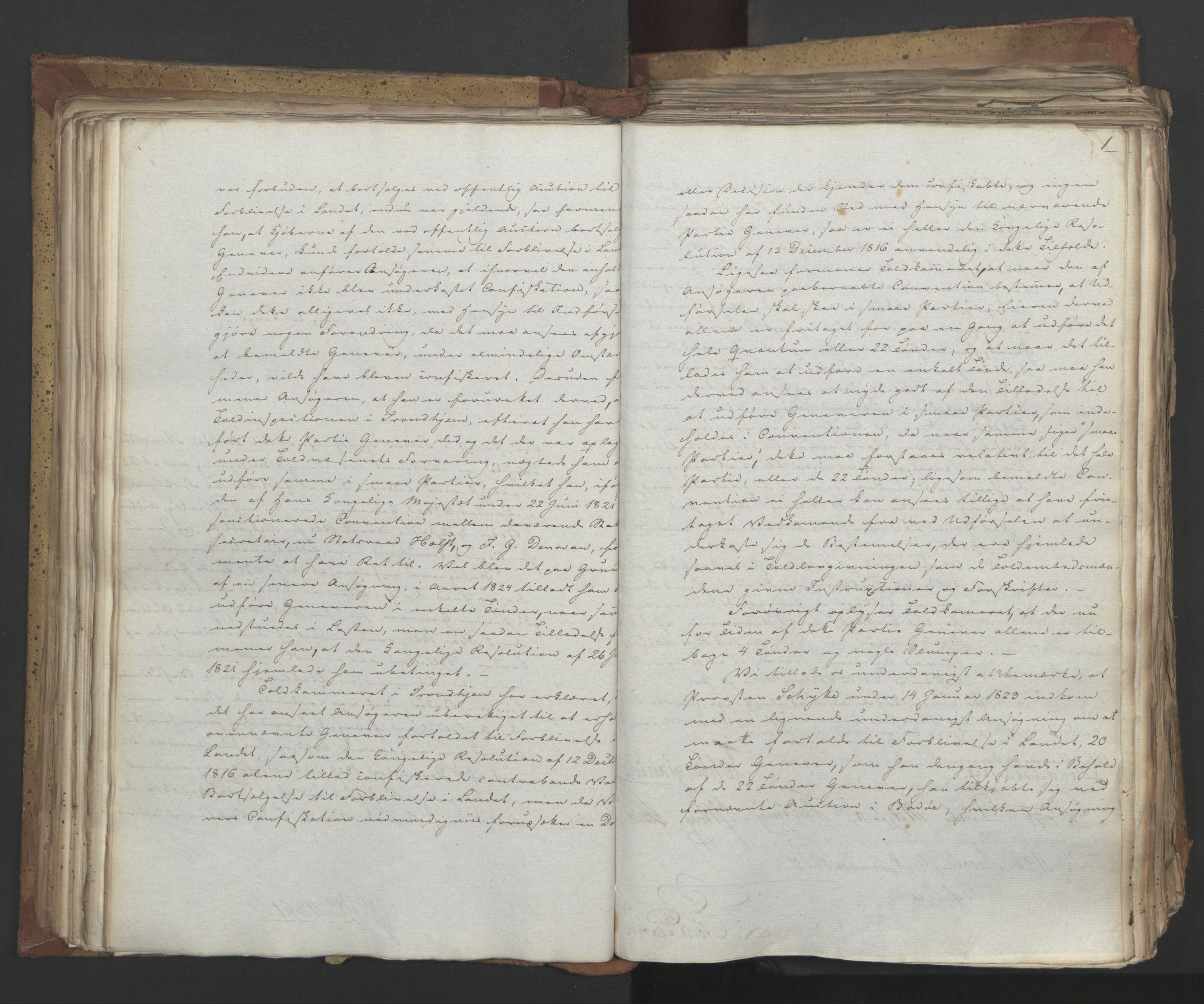 Statsrådsavdelingen i Stockholm, AV/RA-S-1003/D/Da/L0053: Regjeringsinnstillinger nr. 4800-5017, 1827, p. 181