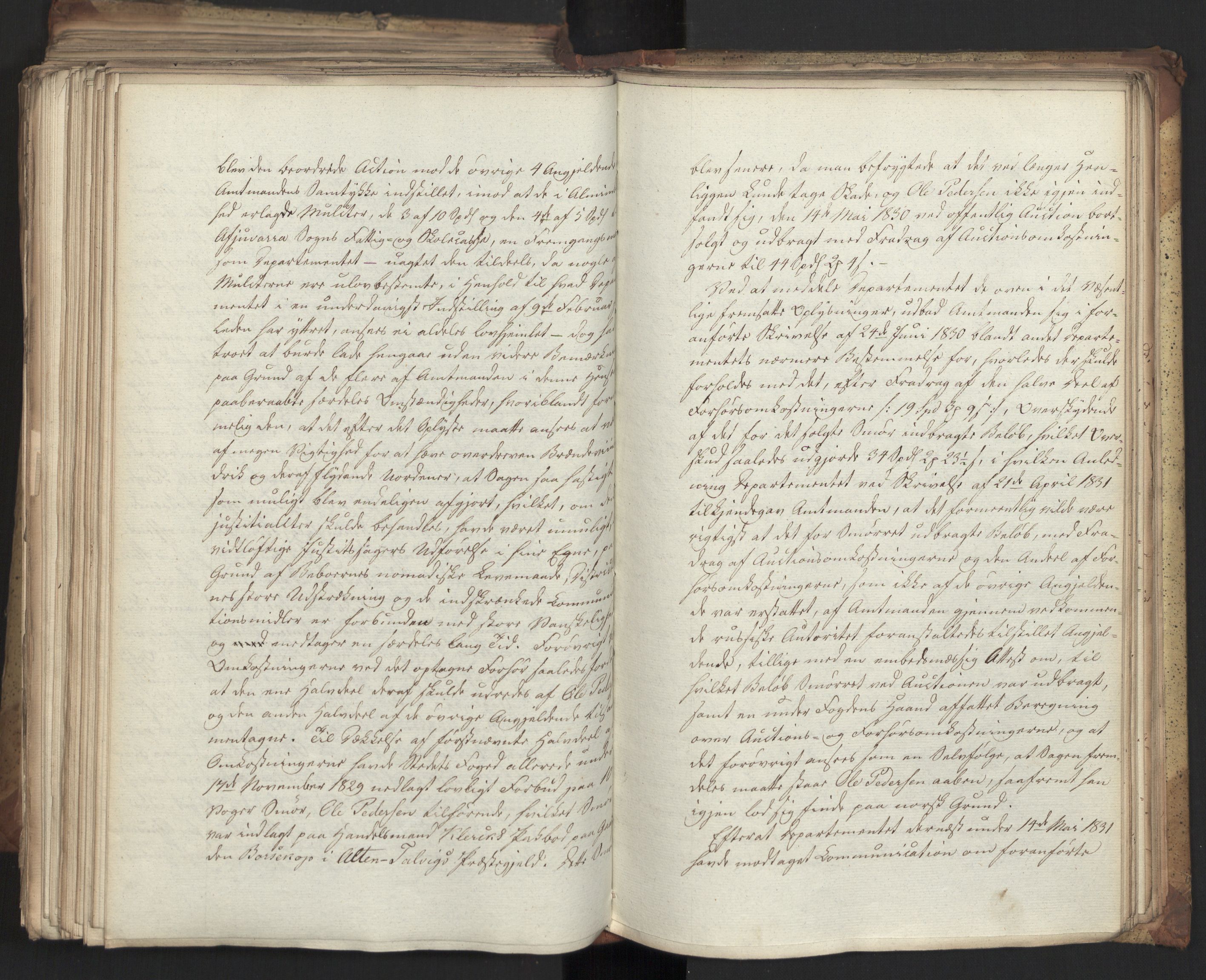Statsrådsavdelingen i Stockholm, AV/RA-S-1003/D/Da/L0076: Regjeringsinnstillinger nr. 1942-2099, 1832, p. 428