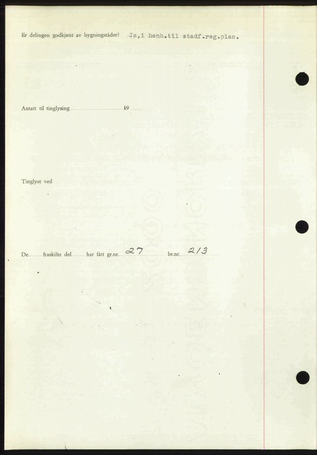 Romsdal sorenskriveri, SAT/A-4149/1/2/2C: Mortgage book no. A24, 1947-1947, Diary no: : 3165/1947