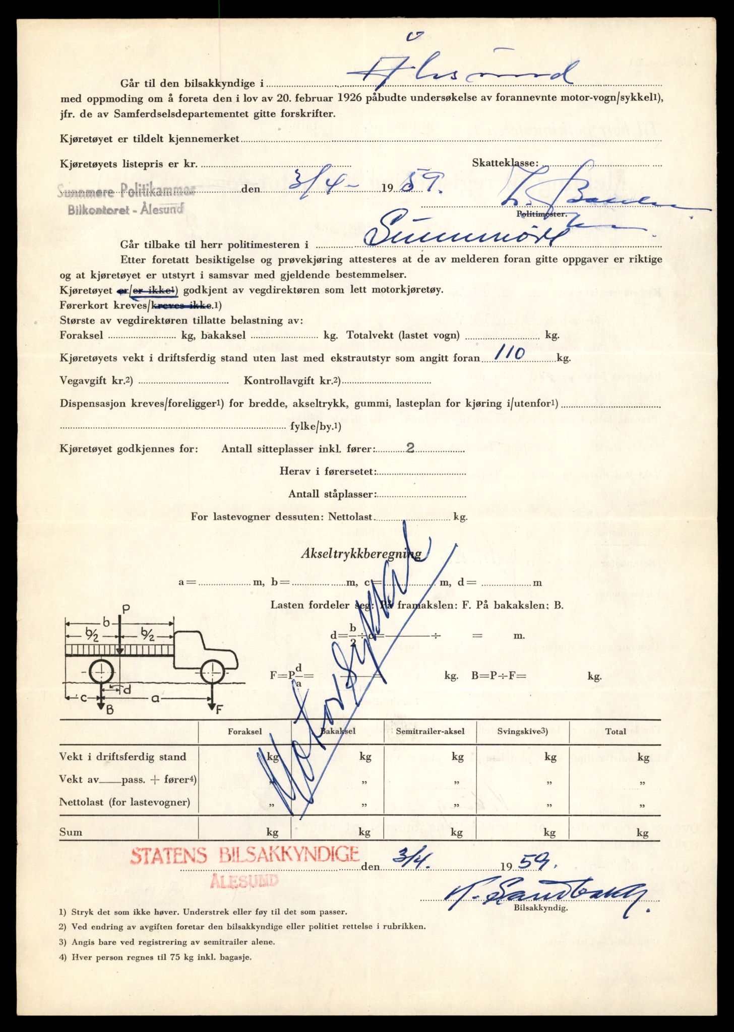 Møre og Romsdal vegkontor - Ålesund trafikkstasjon, AV/SAT-A-4099/F/Fe/L0037: Registreringskort for kjøretøy T 13031 - T 13179, 1927-1998, p. 392