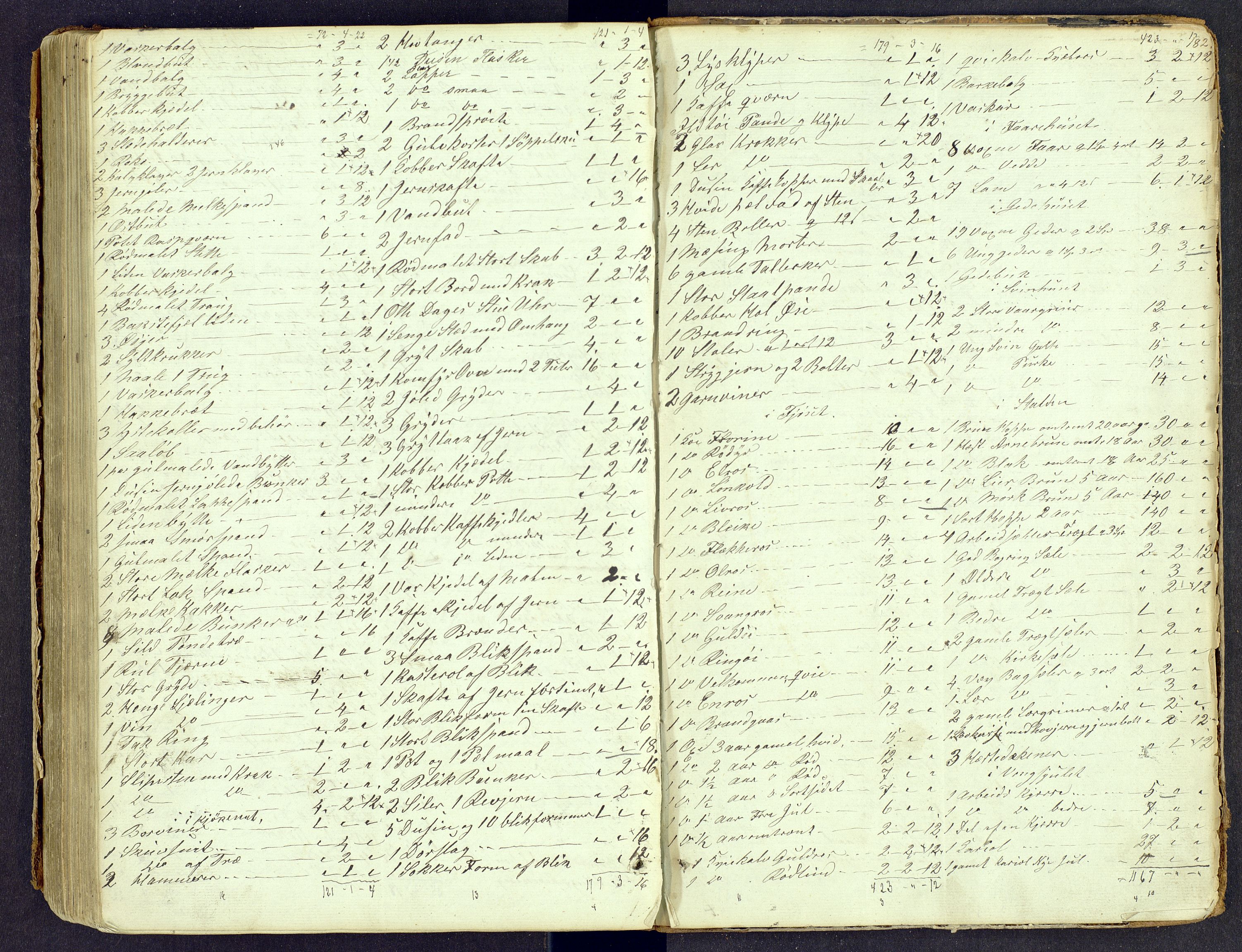 Toten tingrett, AV/SAH-TING-006/J/Jb/L0004: Skifteregistreringsprotokoll - Biri, 1846-1875, p. 181b-182a
