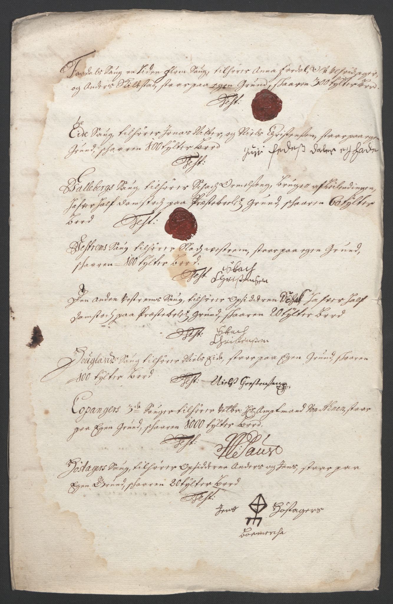 Rentekammeret inntil 1814, Reviderte regnskaper, Fogderegnskap, RA/EA-4092/R52/L3306: Fogderegnskap Sogn, 1691-1692, p. 233