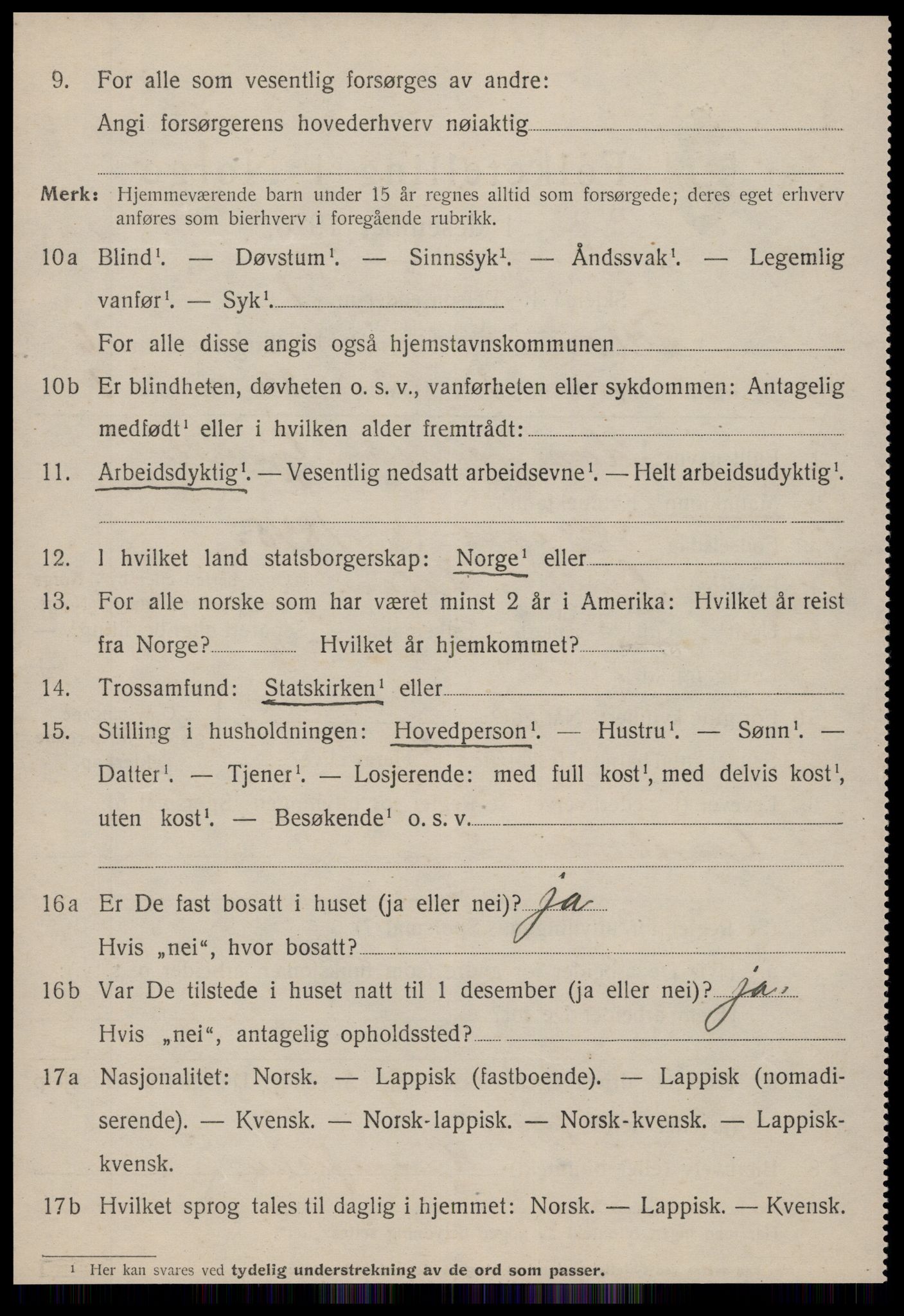 SAT, 1920 census for Fillan, 1920, p. 2637