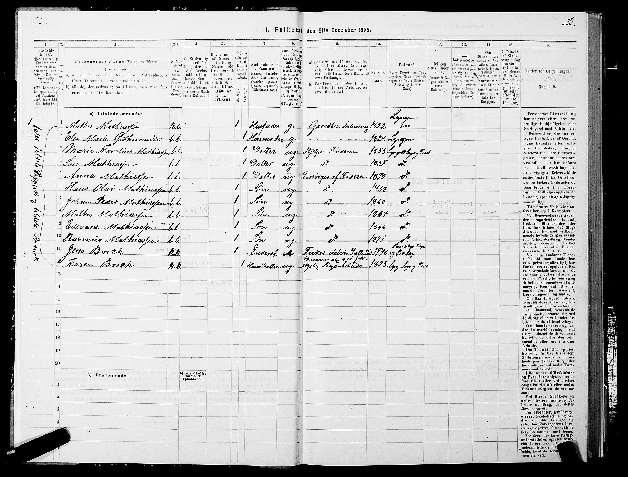 SATØ, 1875 census for 1938P Lyngen, 1875, p. 3002