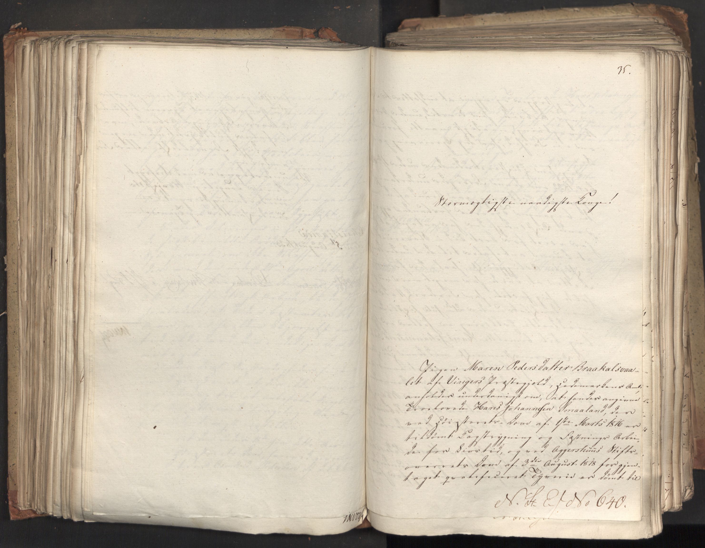 Statsrådsavdelingen i Stockholm, AV/RA-S-1003/D/Da/L0035: Regjeringsinnstillinger nr. 541-840, 1823, p. 248