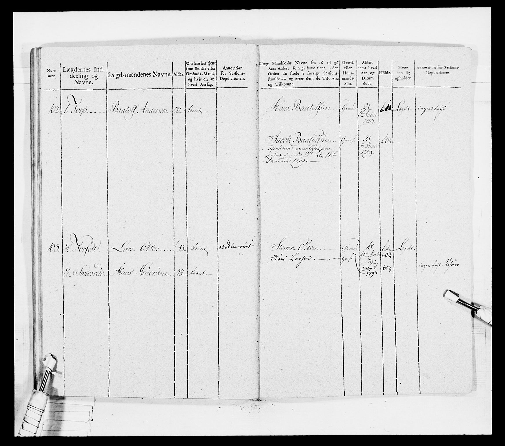 Generalitets- og kommissariatskollegiet, Det kongelige norske kommissariatskollegium, AV/RA-EA-5420/E/Eh/L0034: Nordafjelske gevorbne infanteriregiment, 1810, p. 270