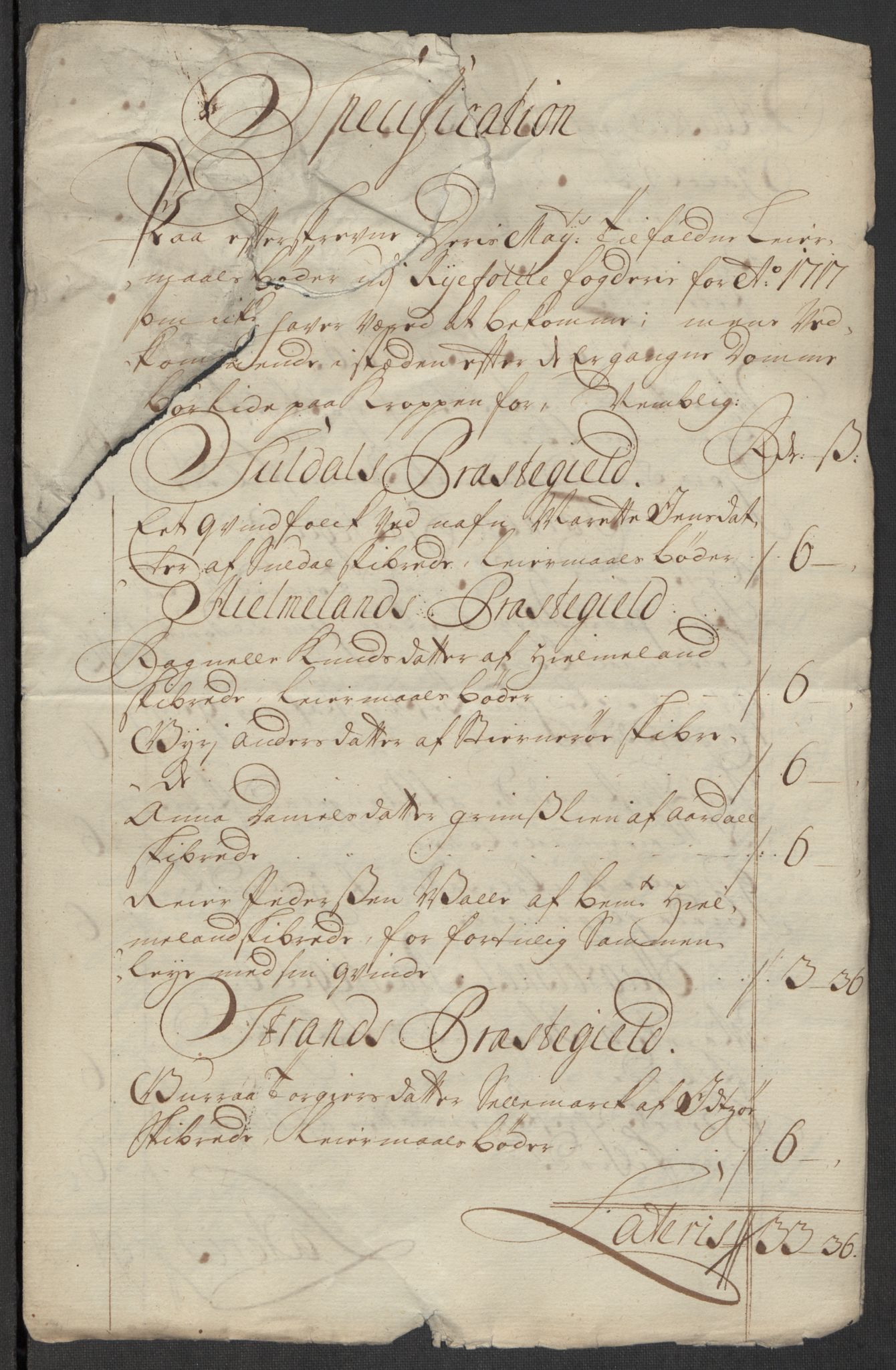 Rentekammeret inntil 1814, Reviderte regnskaper, Fogderegnskap, RA/EA-4092/R47/L2870: Fogderegnskap Ryfylke, 1717, p. 353