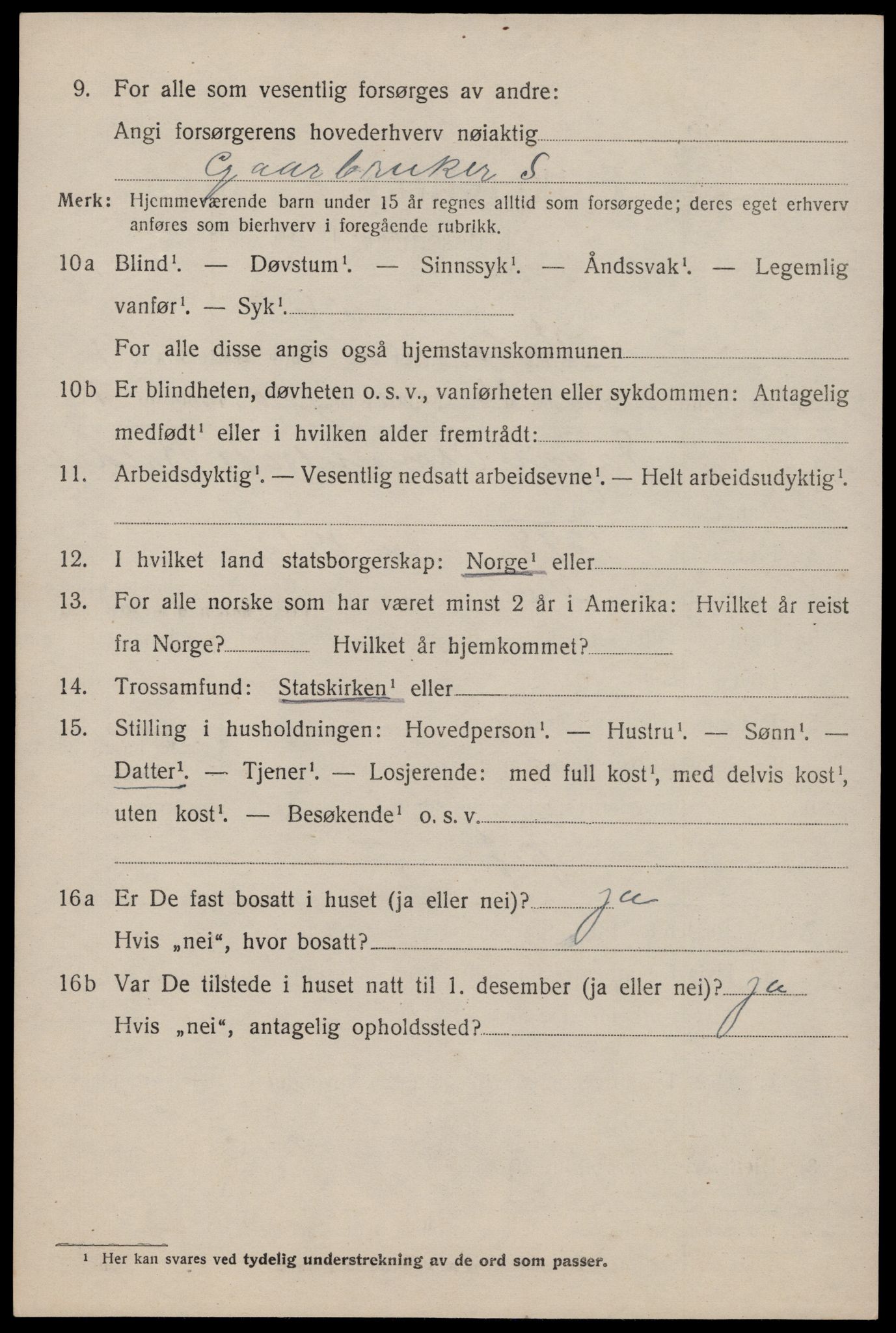 SAST, 1920 census for Vats, 1920, p. 808